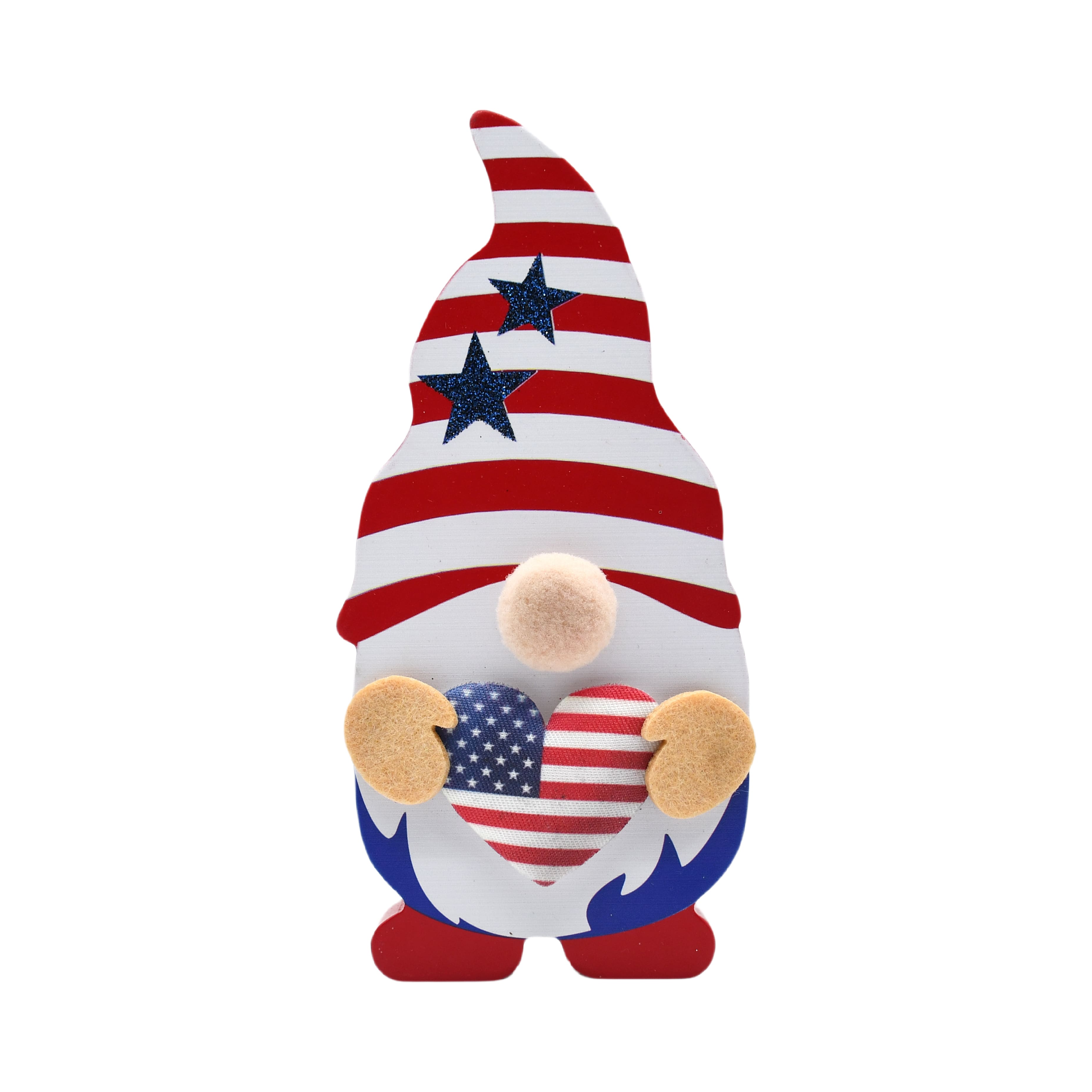Assorted 7.5&#x22; Stars &#x26; Stripes Tabletop Gnome, 1pc. by Celebrate It&#x2122;