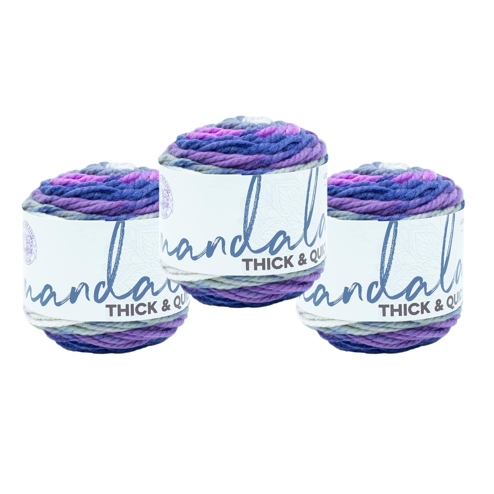 3 Pack Lion Brand® Mandala® Thick & Quick Yarn | Michaels