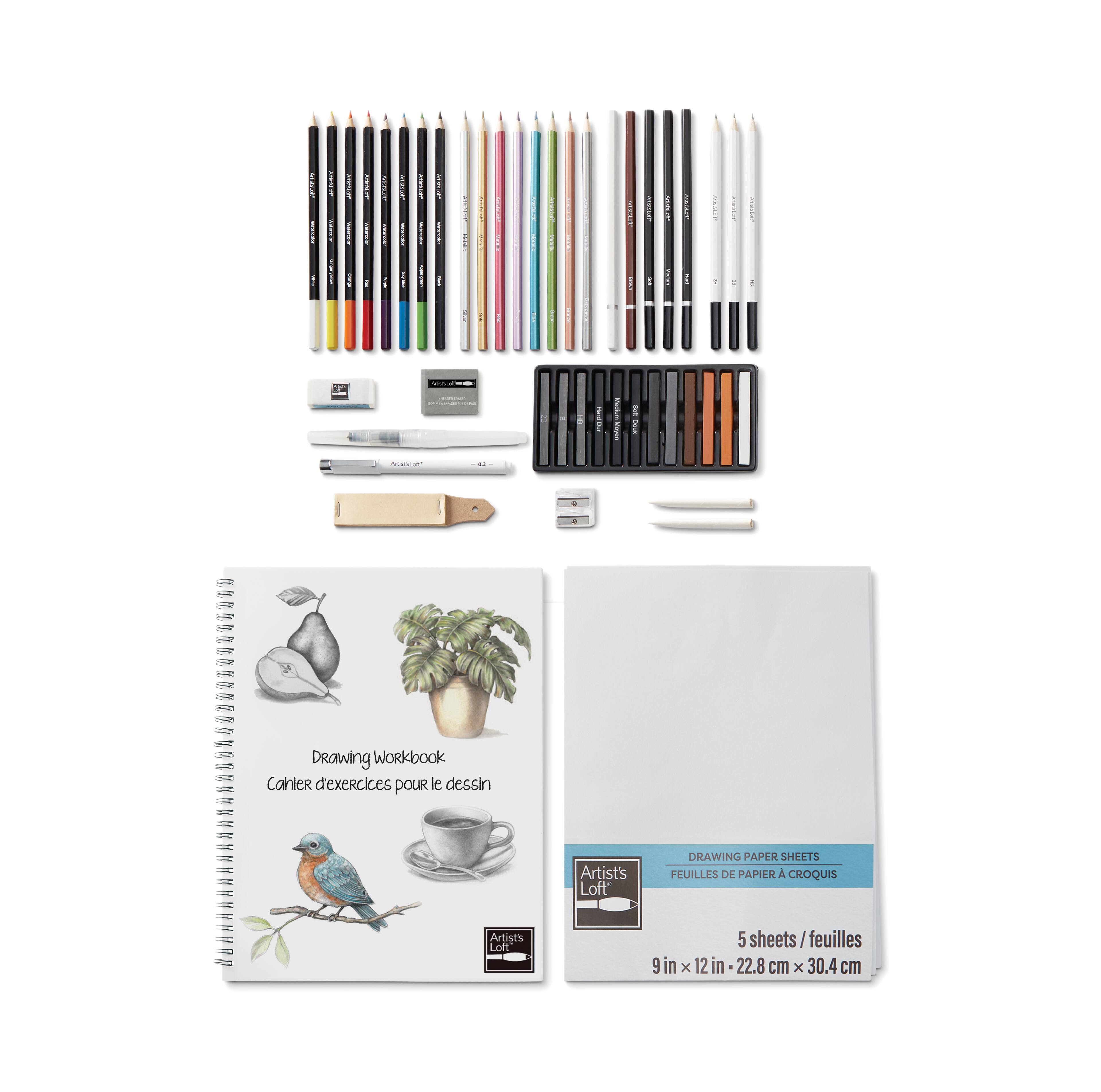 6 Pack: Drawing Technique Set by Artist's Loft™