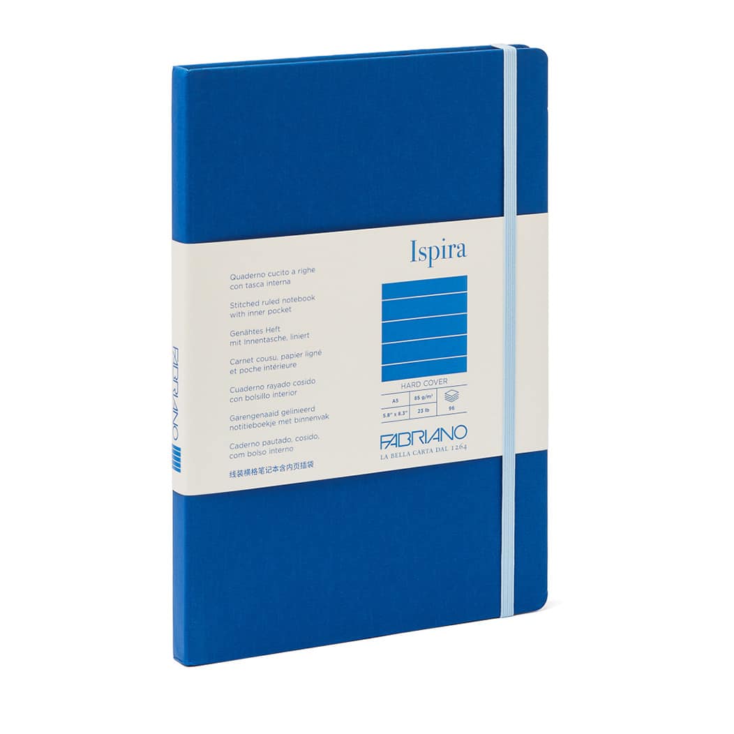 Fabriano® Ispira Lined Hard-Cover Notebook