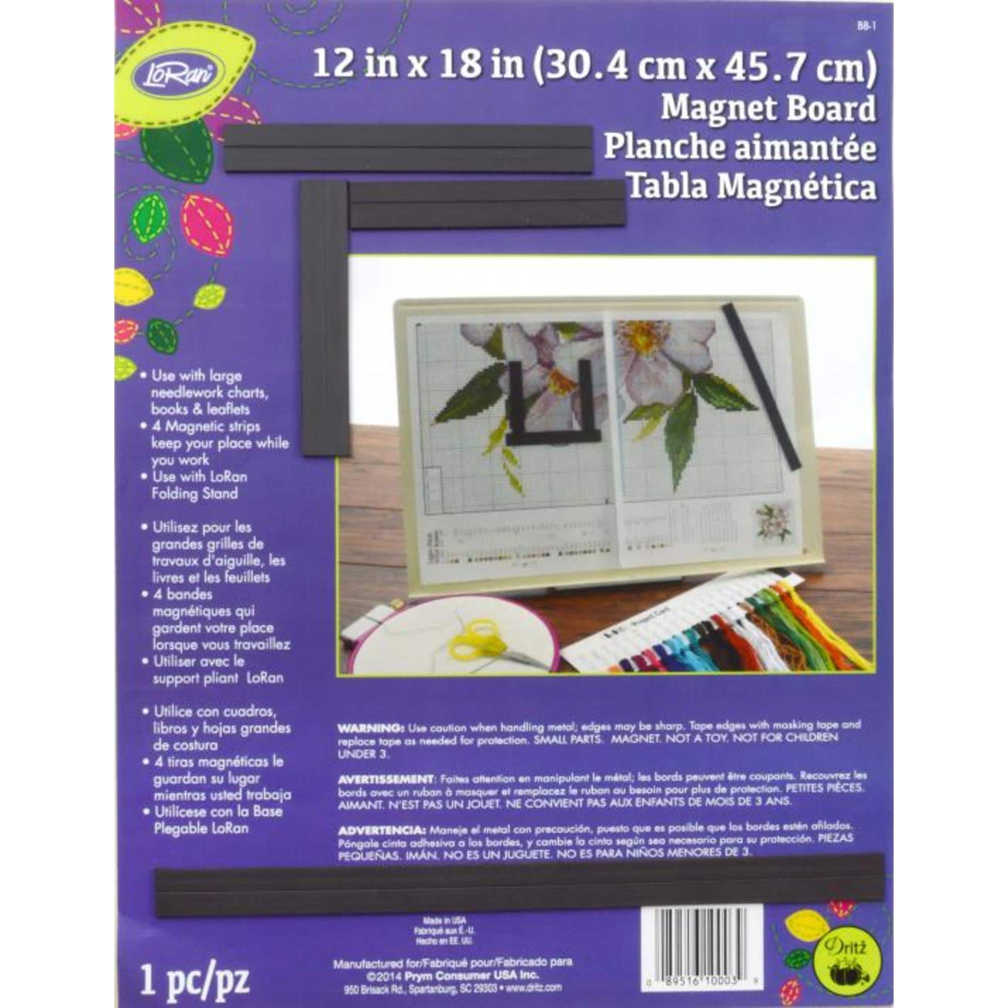 LoRan&#xAE; 12&#x22; x 18&#x22; Magnet Big Board