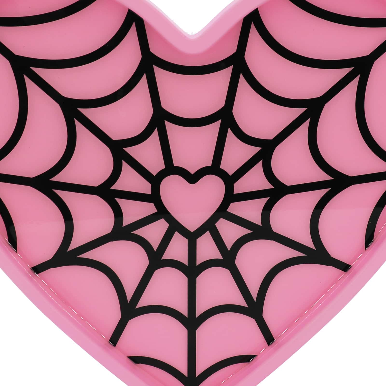 15.5" Pink Web Heart Tray by Ashland®