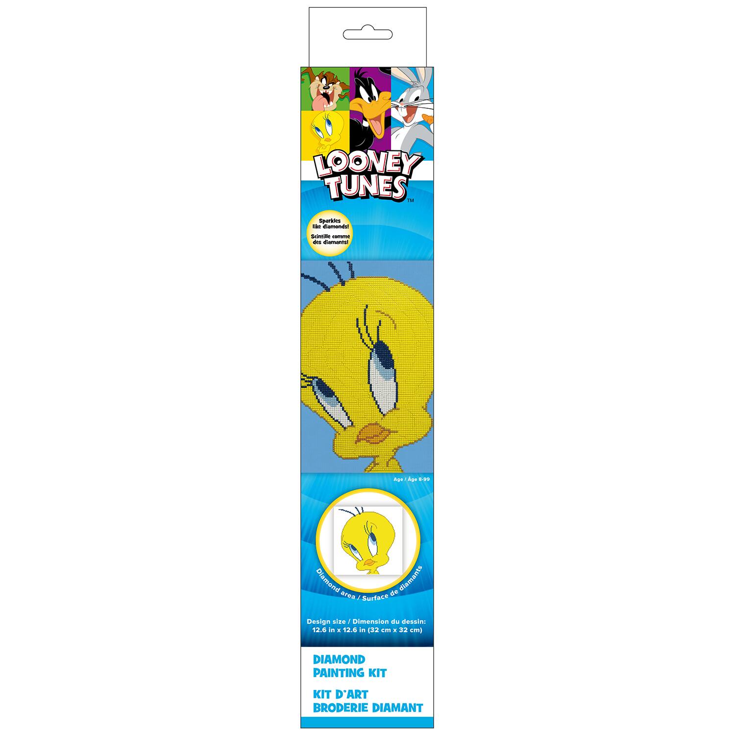 Camelot Dotz Looney Tunes Tweety Diamond Painting Kit
