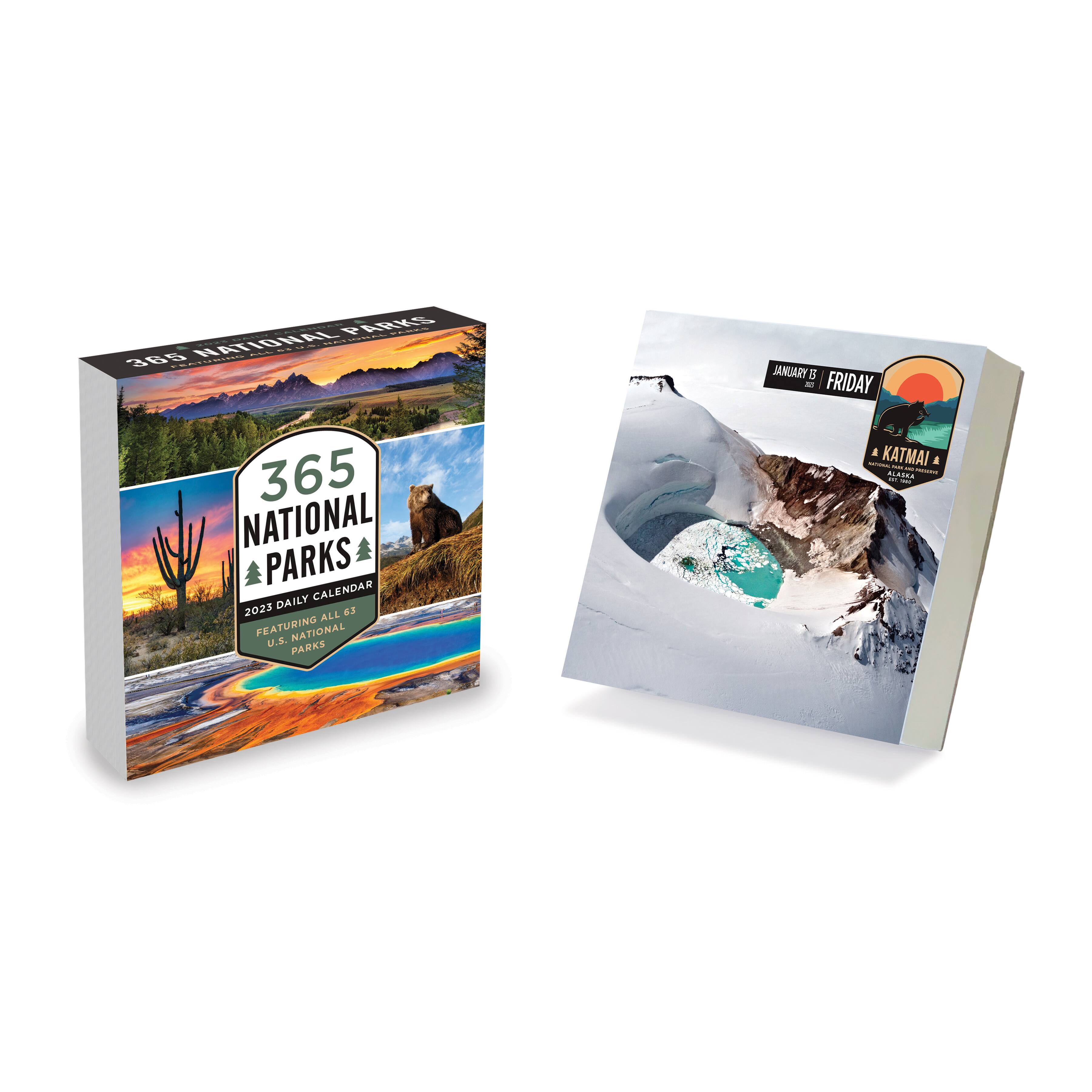 TF Publishing 2023 365 National Parks Daily Desktop Calendar Michaels