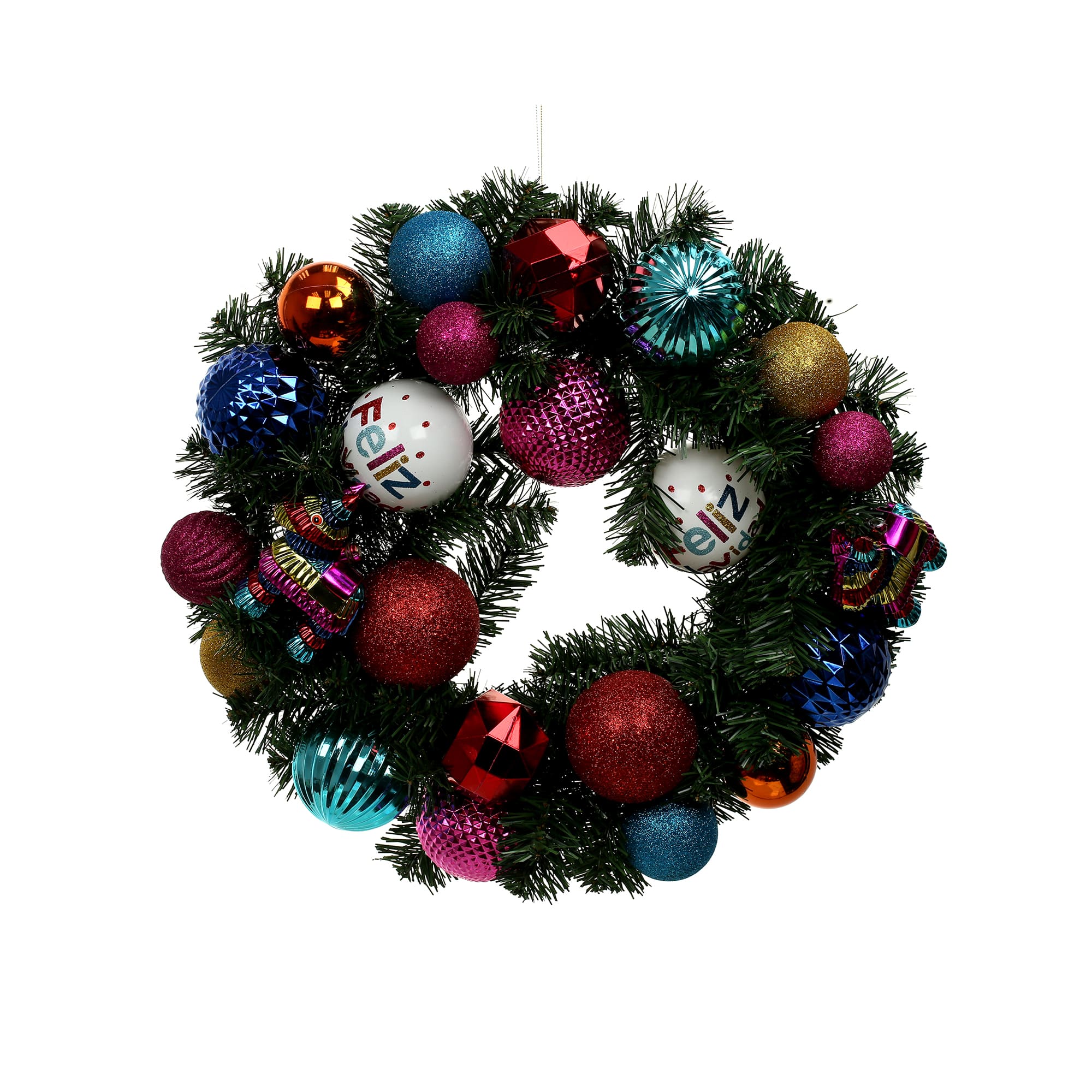 17" Feliz Navidad Ornament Wreath by Ashland®