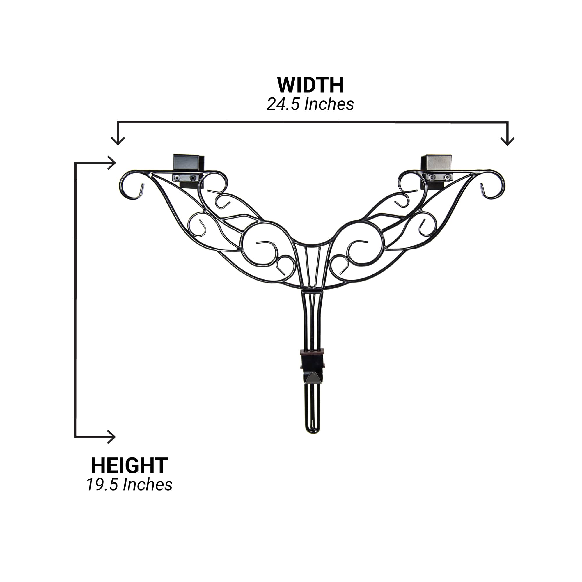 Village Lighting Adjustable Antler Wreath Hanger