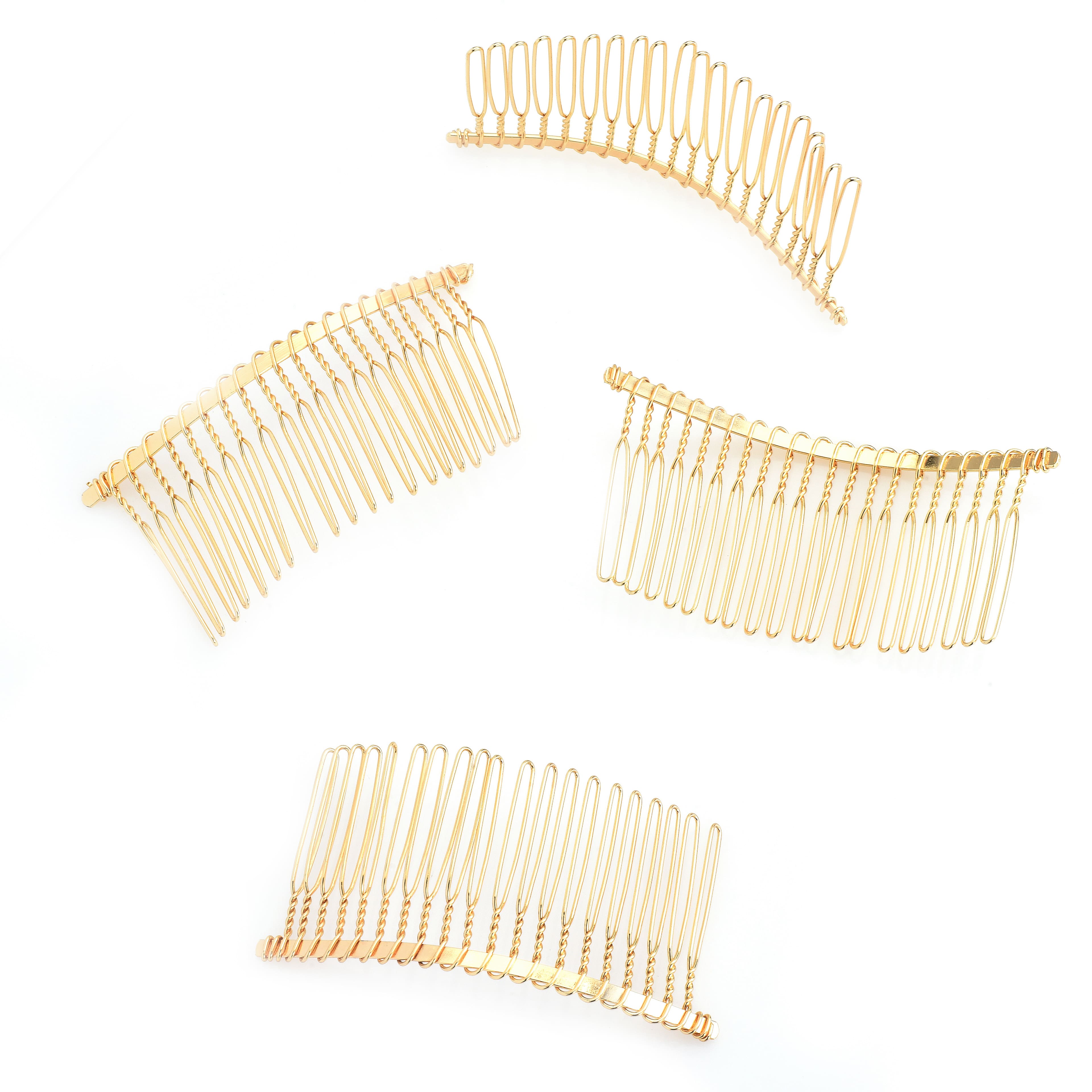 75mm Metal Side Combs, 5ct. by Bead Landing™