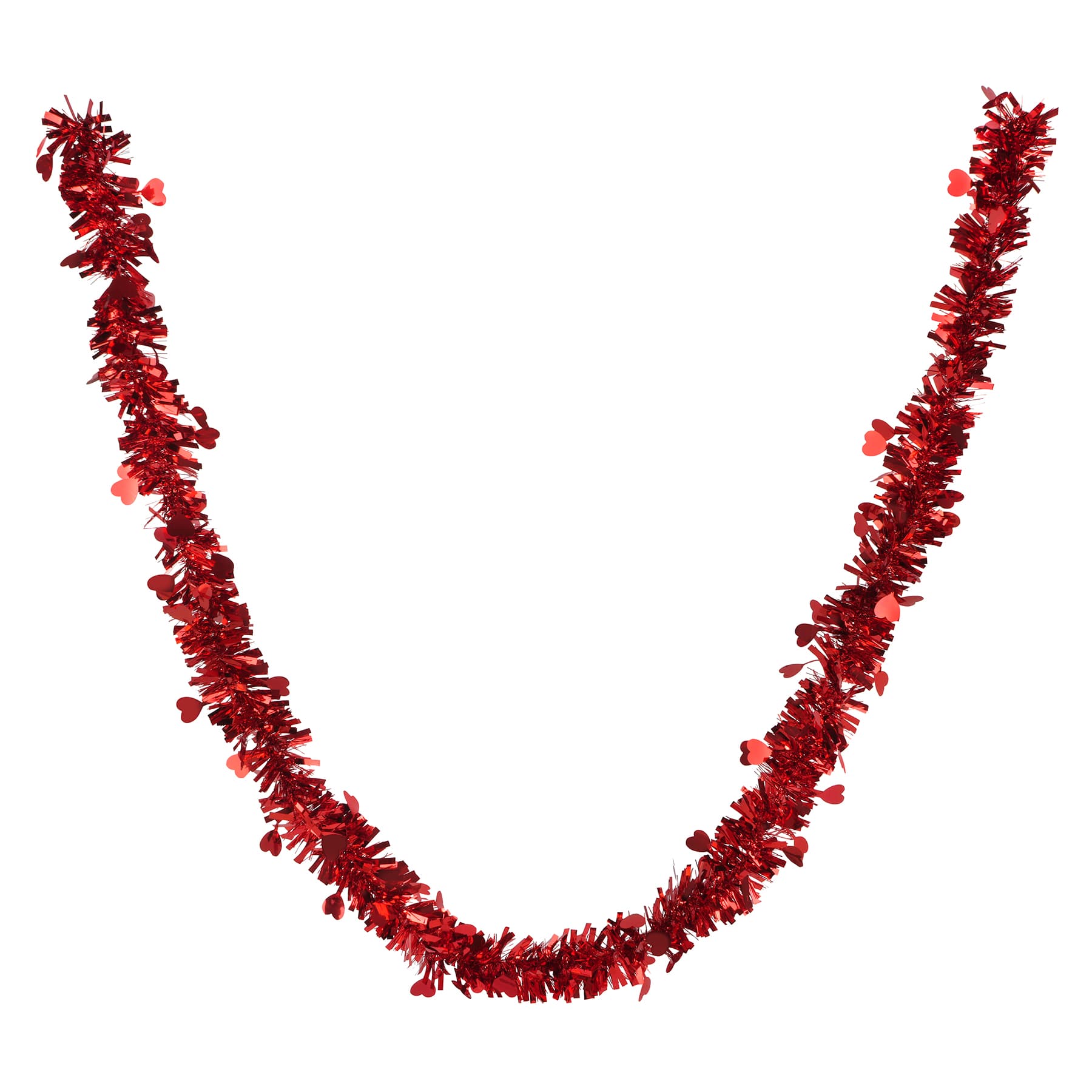 8ft. Red Tinsel Garland by Celebrate It™
