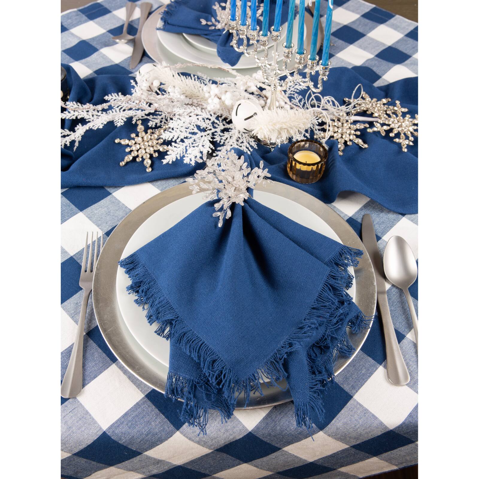 DII&#xAE; 120&#x22; Buffalo Check Tablecloth