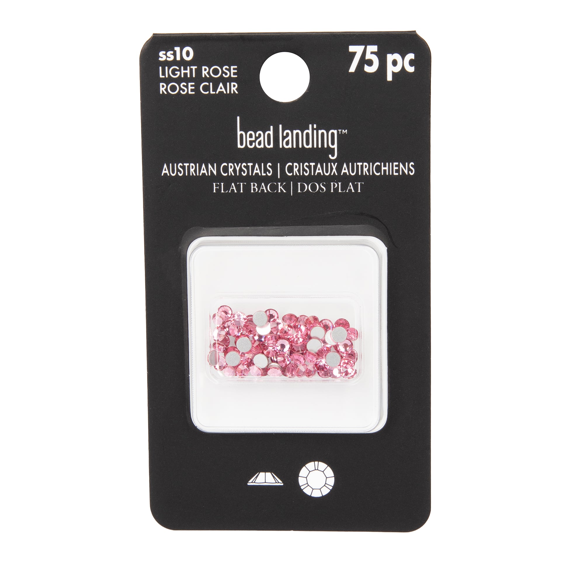 SS10 Round Flatback Austrian Crystals by Bead Landing&#x2122;, 75ct.