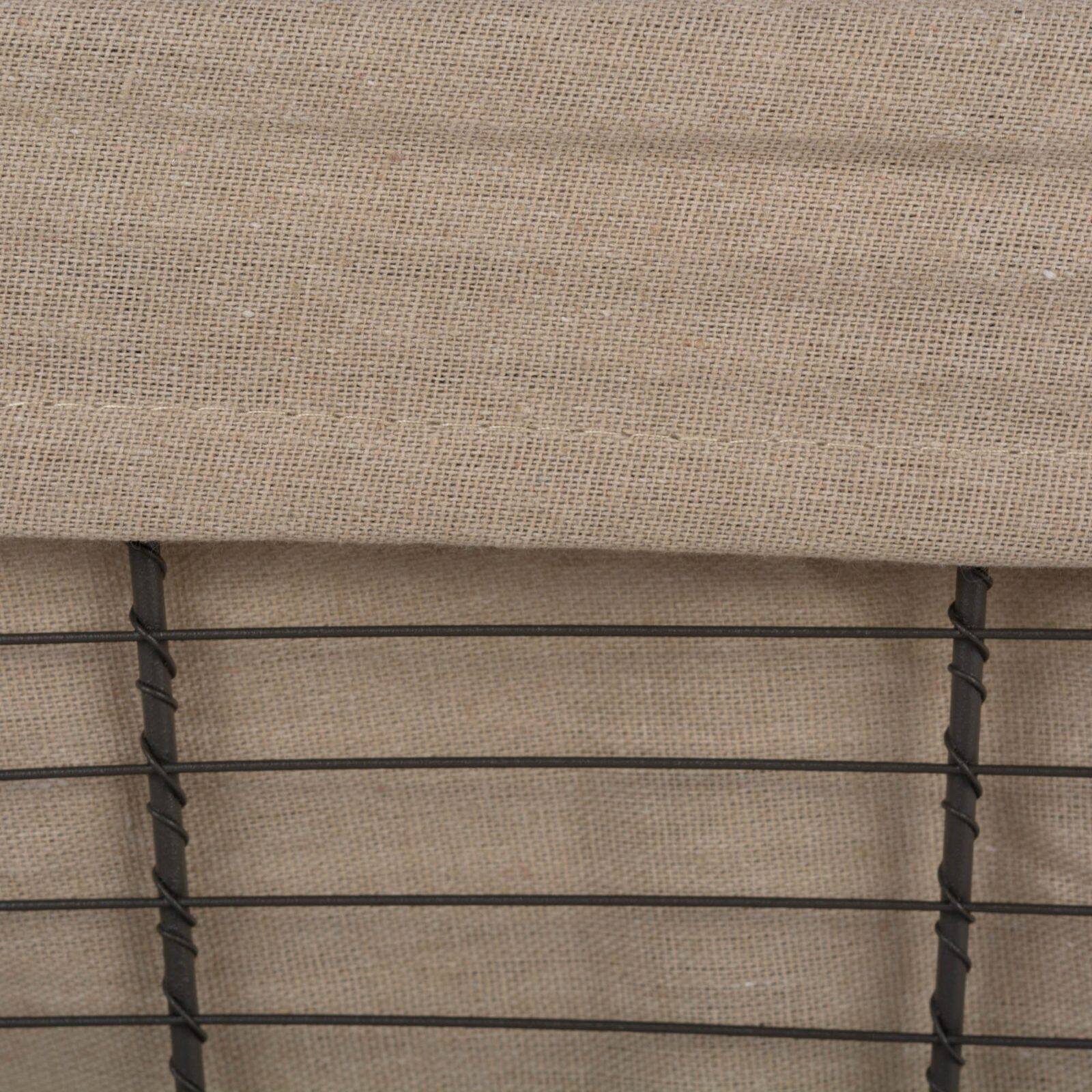 DII&#xAE; Desert Taupe Lined Vintage Wire Basket Set