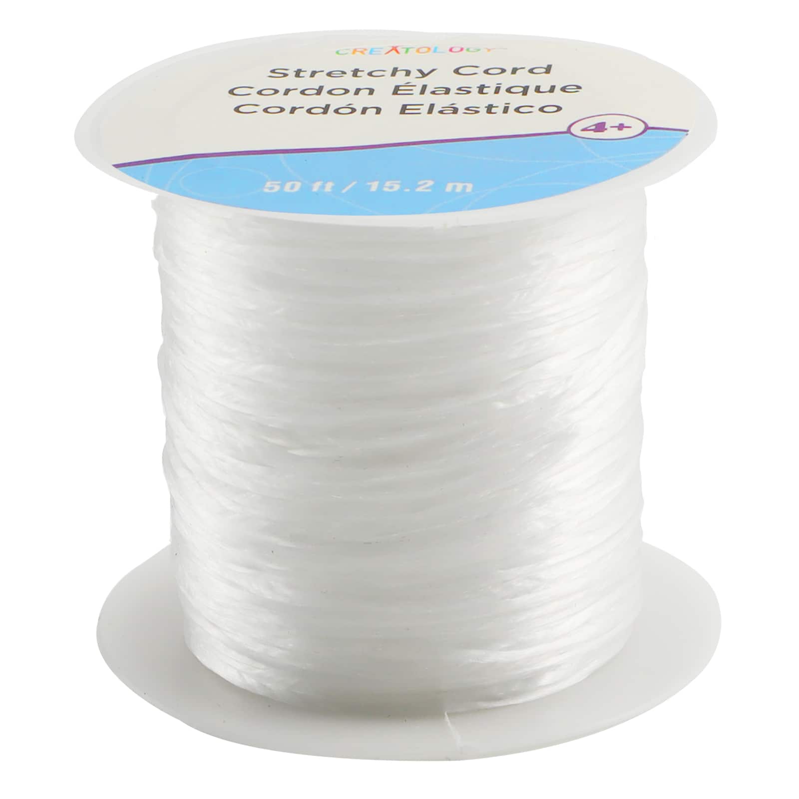 White Stretchy Cord by Creatology&#x2122;
