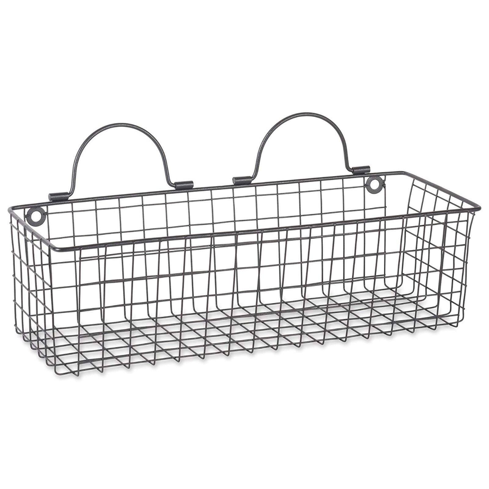 DII&#xAE; Medium Wire Wall Baskets, 2ct.