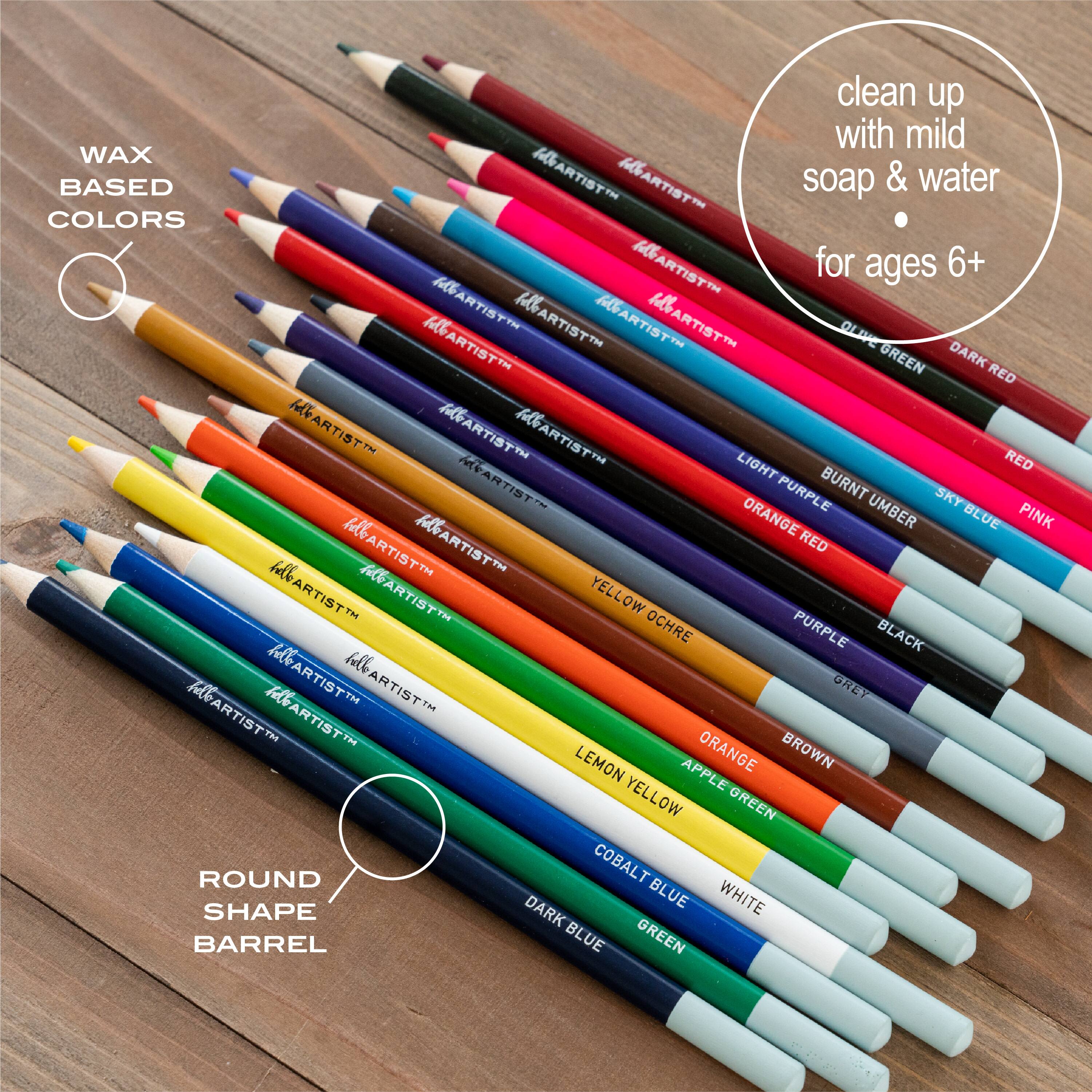 Hello, Artist!&#x2122; 20-Pack Colored Pencils