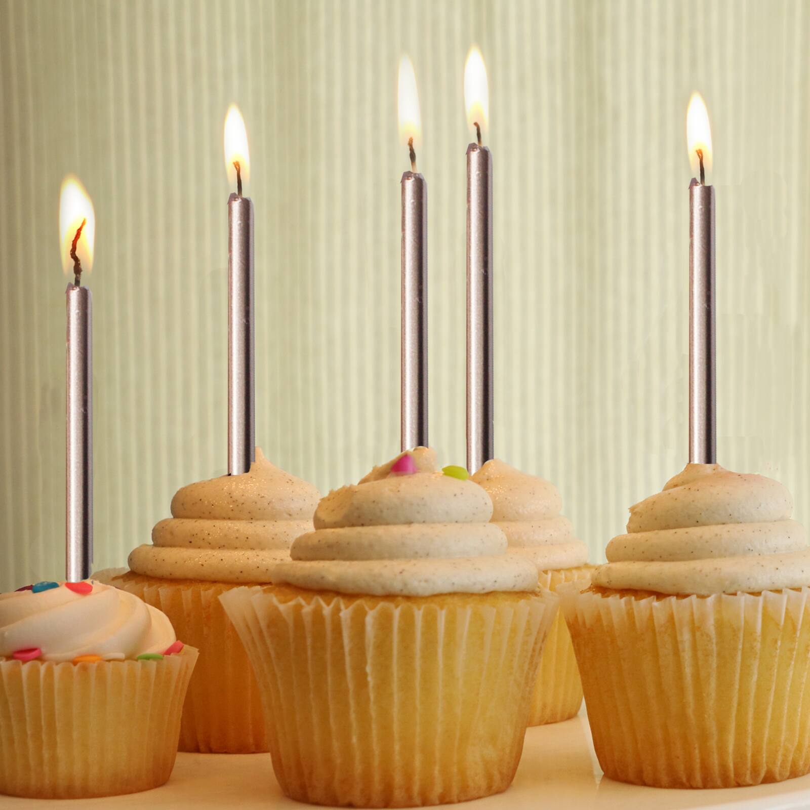 Rose Gold Candles by Celebrate It®, 12ct. Michaels