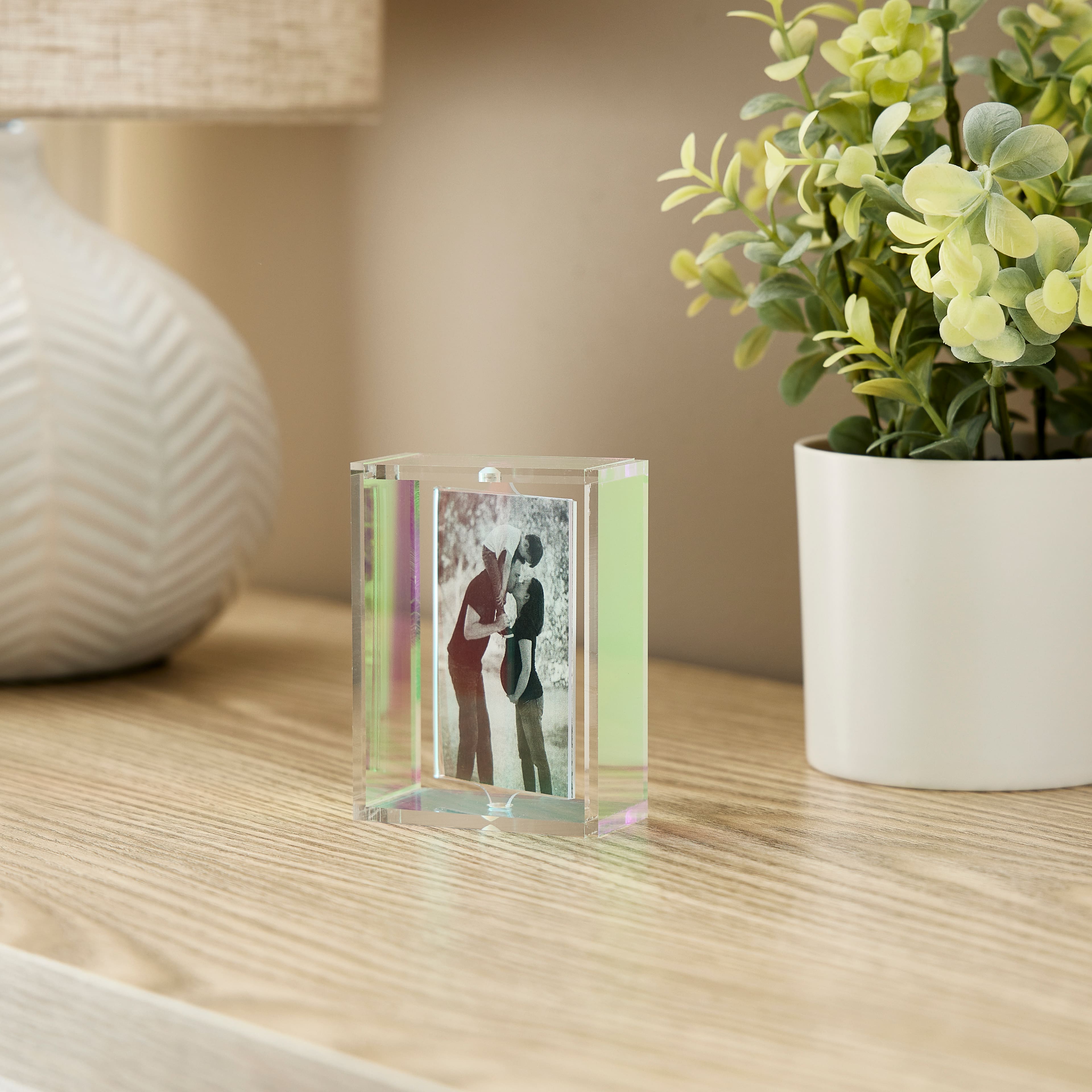 24 Pack: Iridescent 2&#x22; x 3&#x22; Revolving Mini Frame by Studio D&#xE9;cor&#xAE;