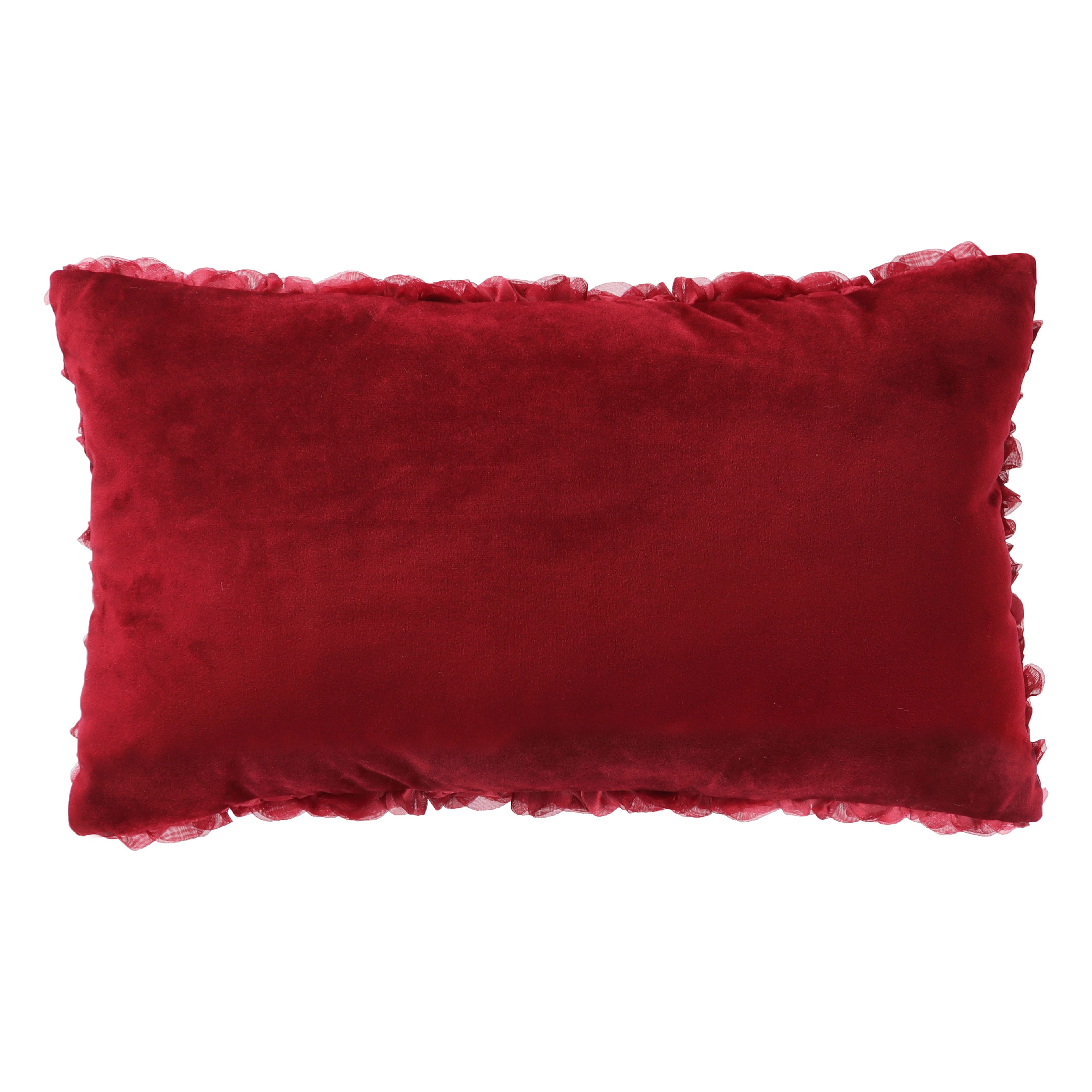 20&#x22; x 12&#x22; Rose Pillow by Ashland&#xAE;