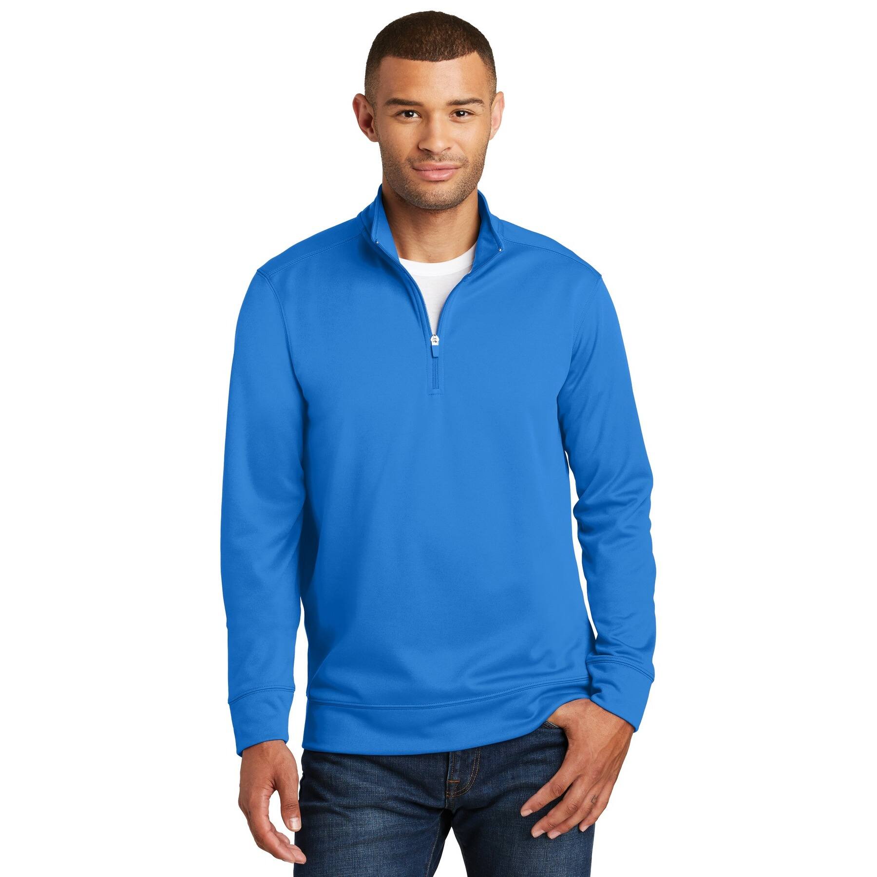 Port & Company® Performance Fleece 1/4-Zip Pullover Sweatshirt