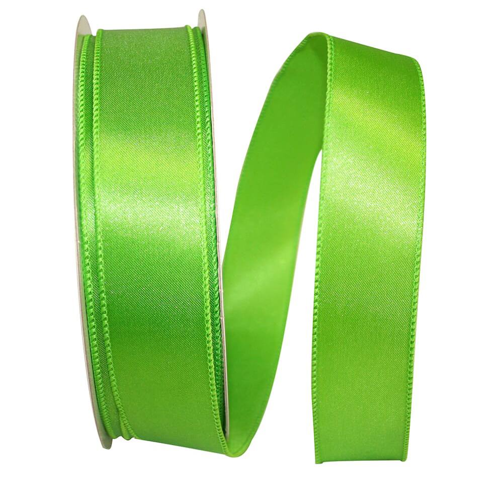 JAM Paper 1.5" x 50yd. Satin Value Wired Ribbon