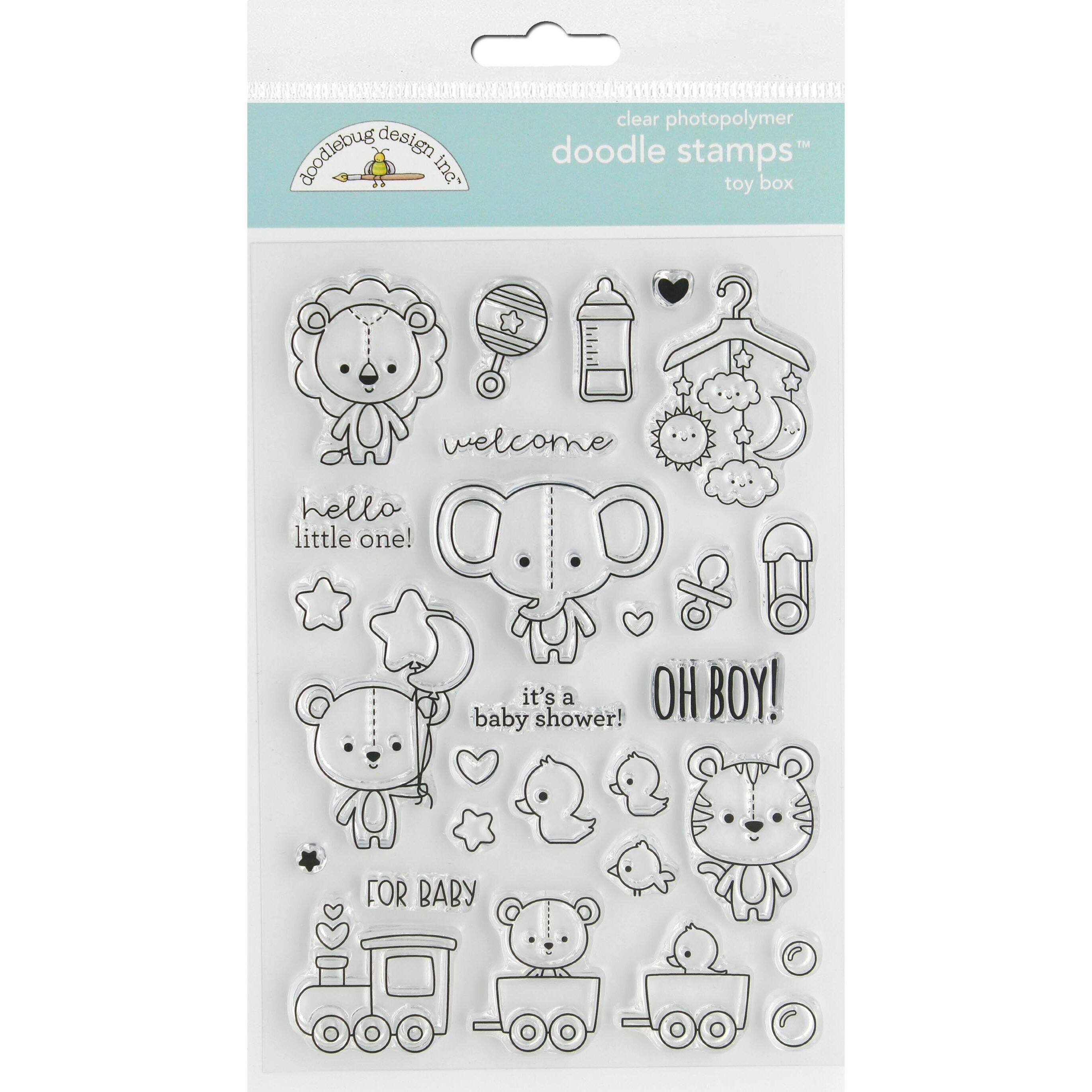 Doodlebug Design Inc.® Collection Special Delivery Toy Box Doodle ...