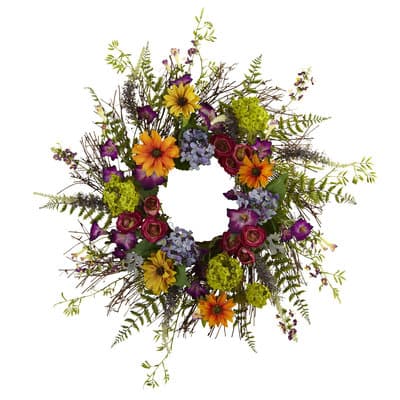 24” Spring Garden Wreath | Michaels