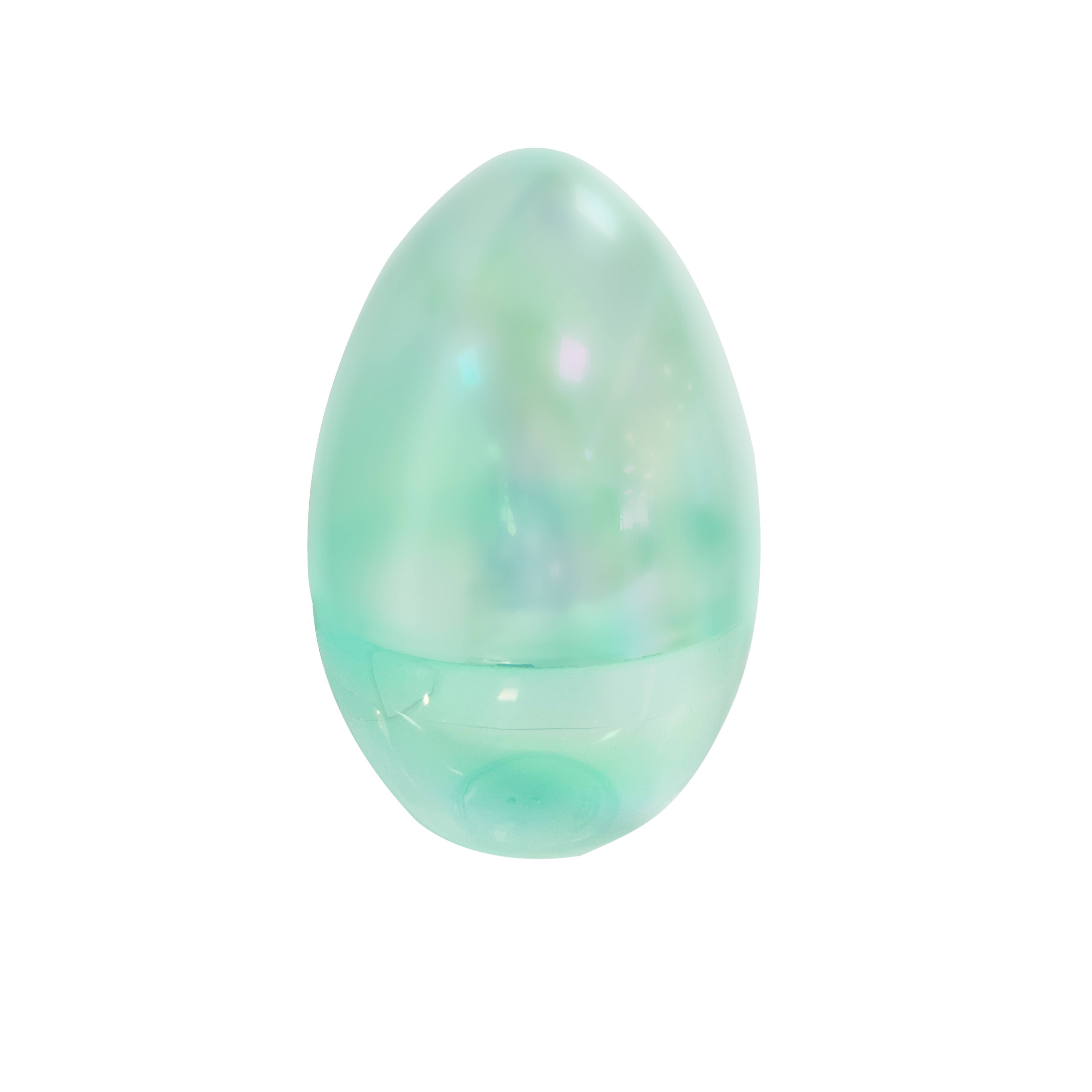 10&#x22; Teal Plastic Easter Egg by Creatology&#x2122;