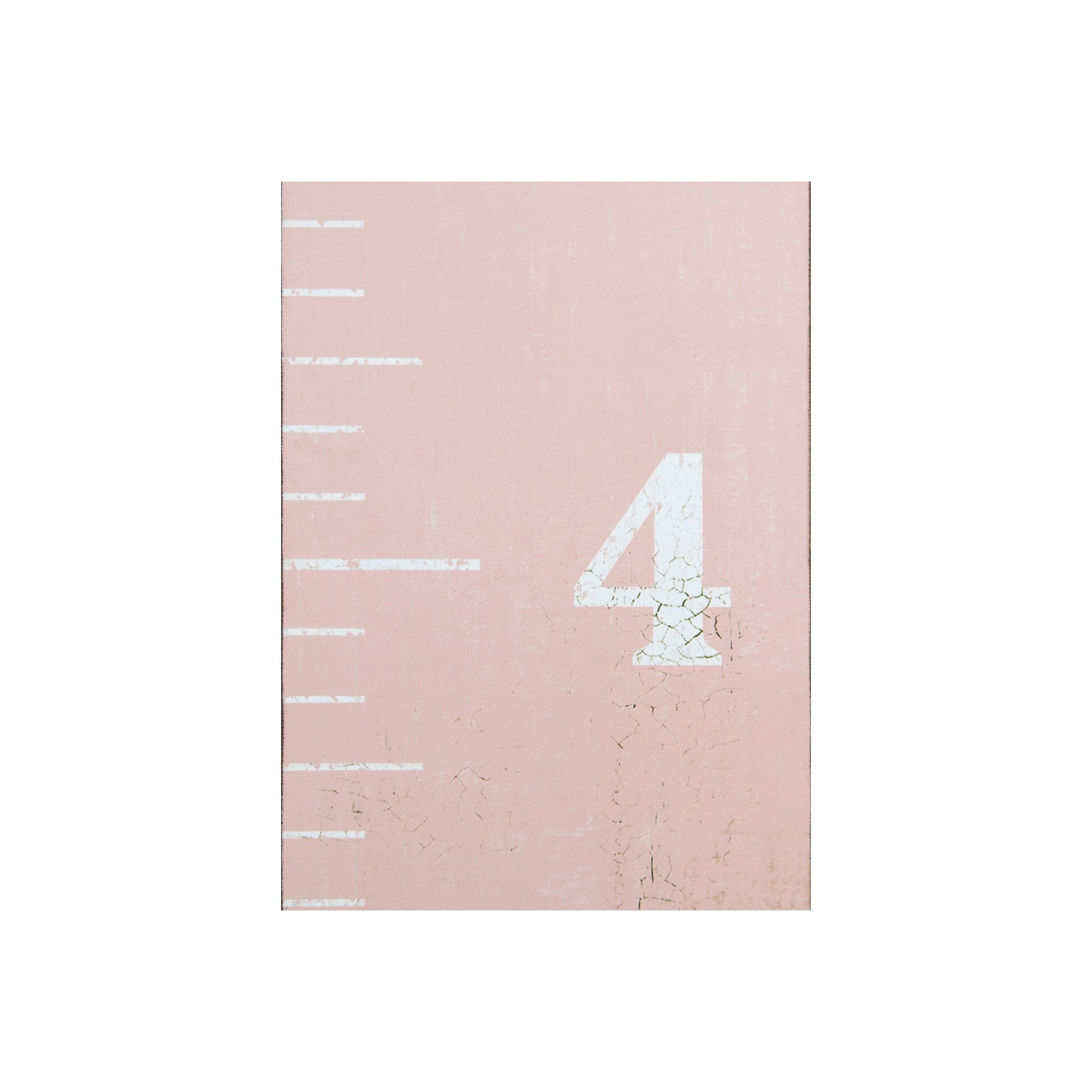 Hello Honey&#xAE; 66&#x27;&#x27; Pink Growth Chart Ruler Wall D&#xE9;cor