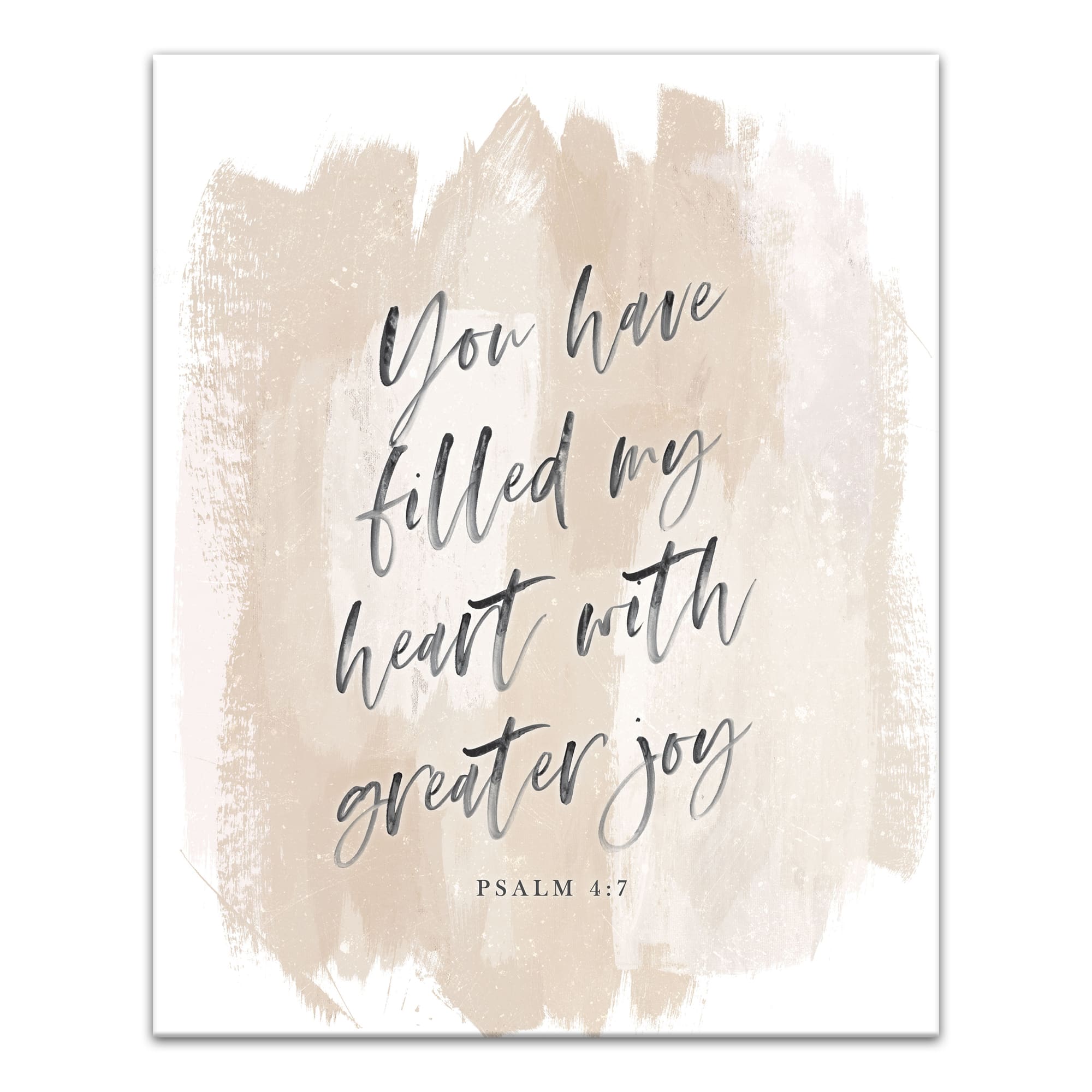 Filled my Heart with Greater Joy 16" x 20" Canvas Wall Art