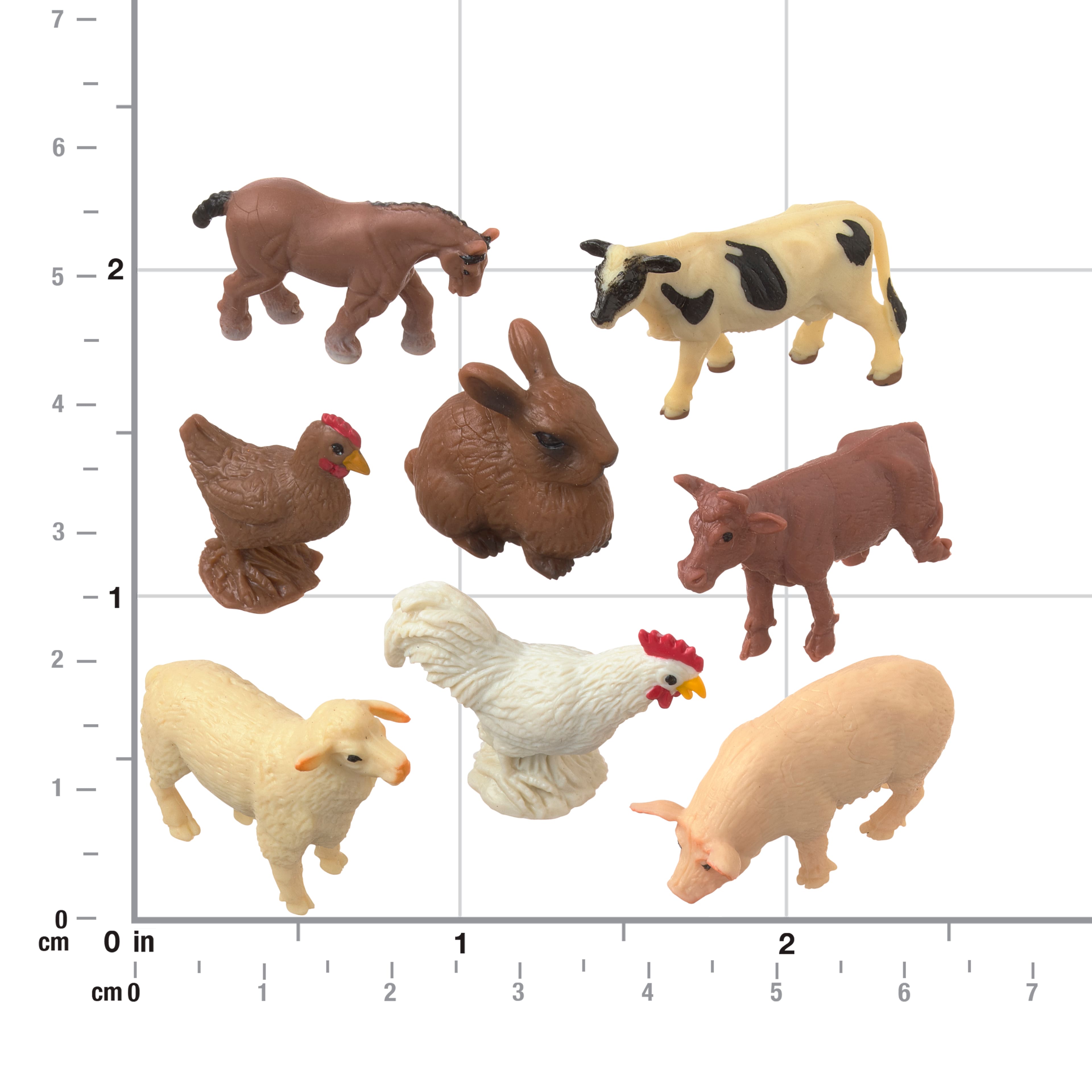10 Pack: Safari Ltd&#xAE; Good Luck Minis&#xAE; Farm Fun Pack