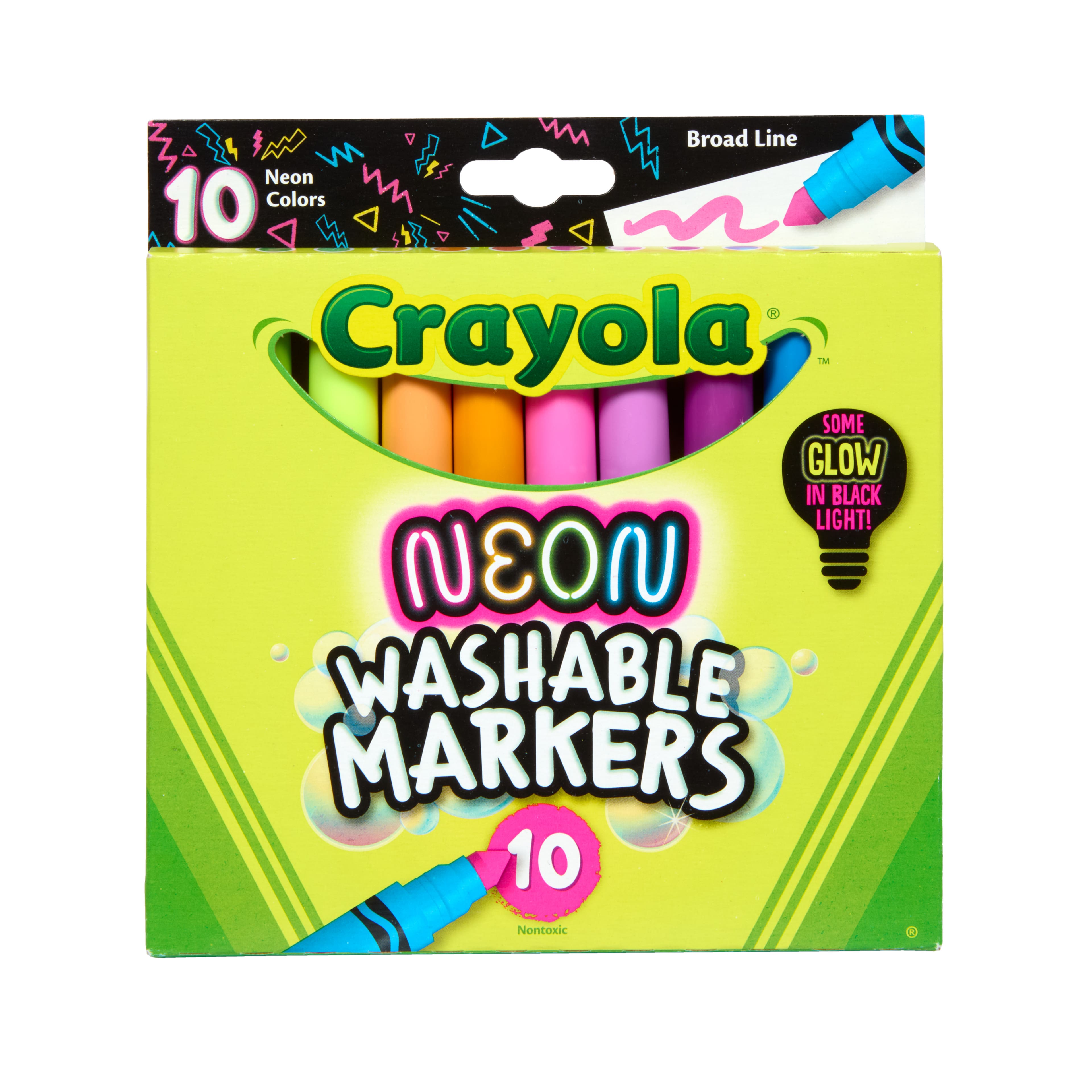 Crayola® Neon 10 Color Marker Set