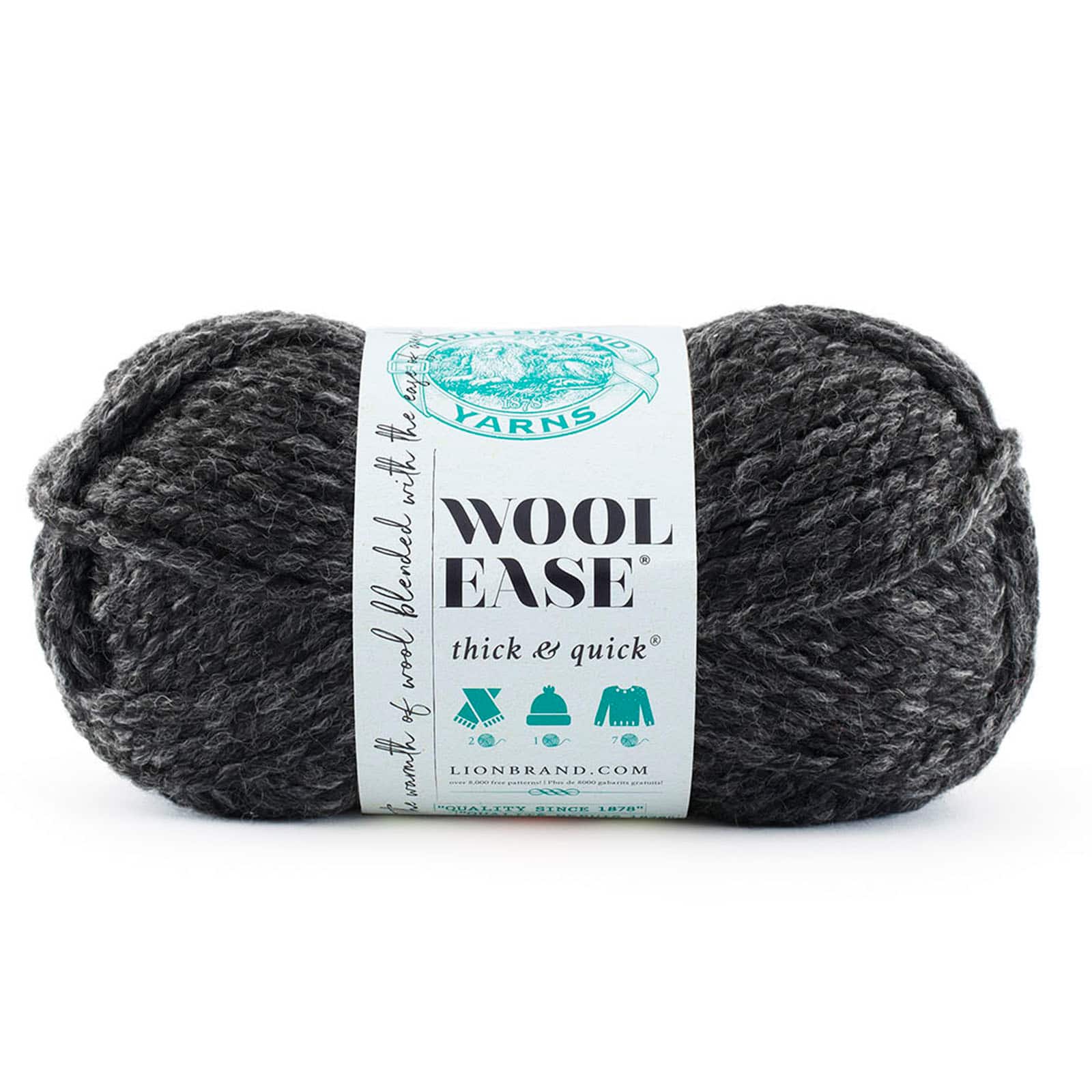 15 Pack: Lion Brand® Wool-Ease® Thick & Quick® Yarn, Solids