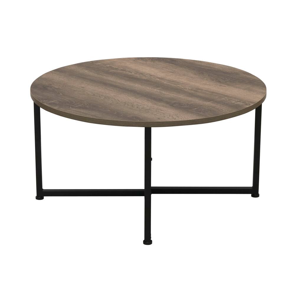 Household Essentials 31.5" Jamestown Round Coffee Table