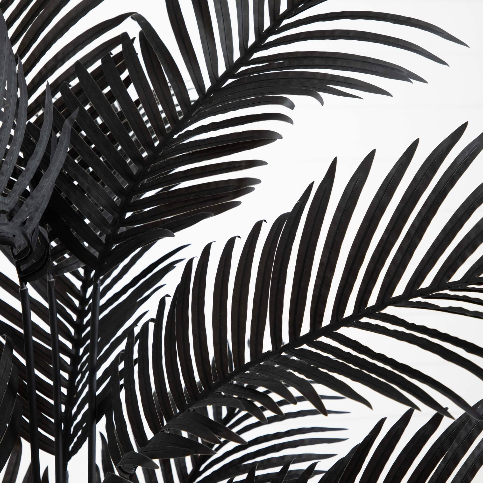 6ft. Artificial Halloween Black Paradise Palm Tree