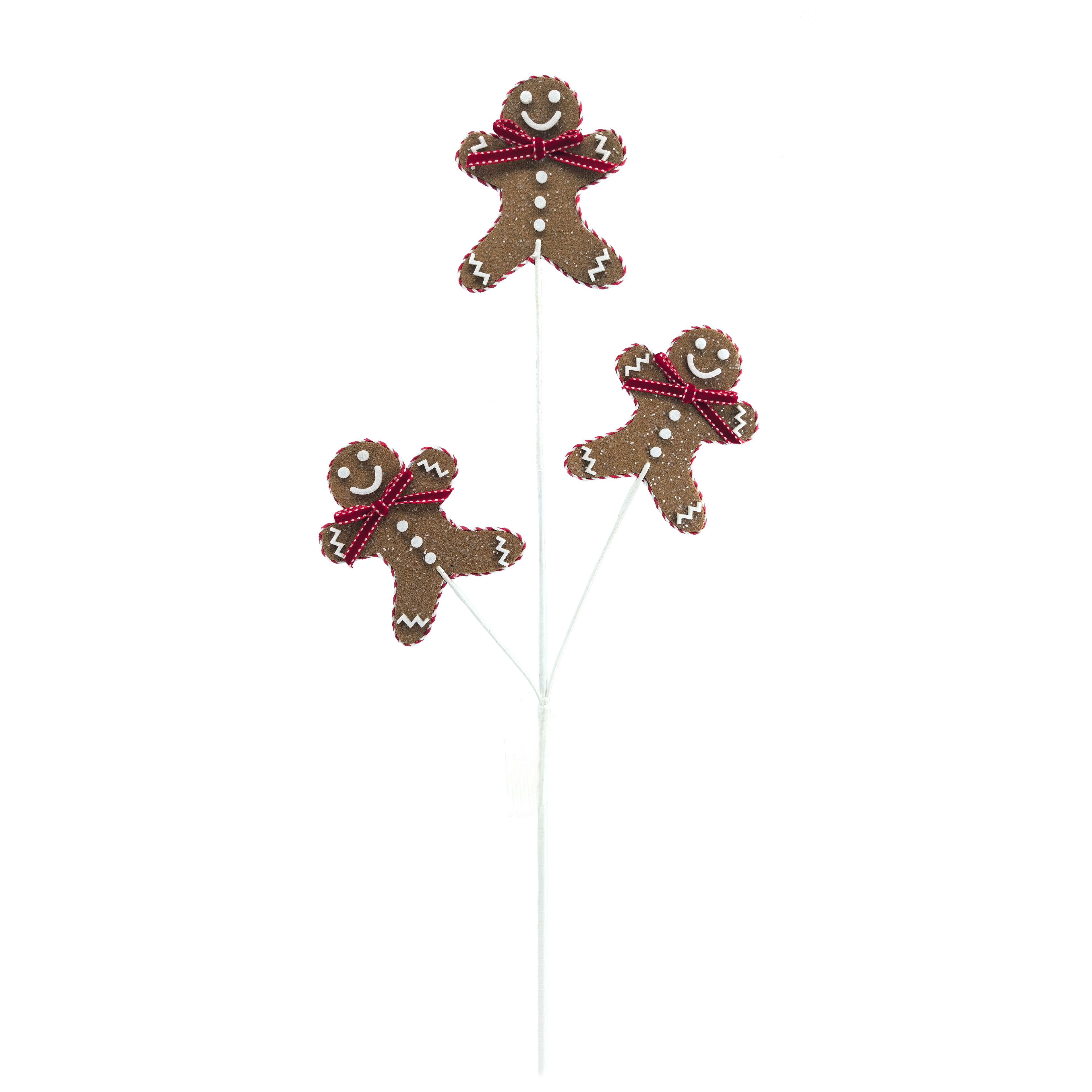 30&#x22; Brown Gingerbread Man Stem by Ashland&#xAE;