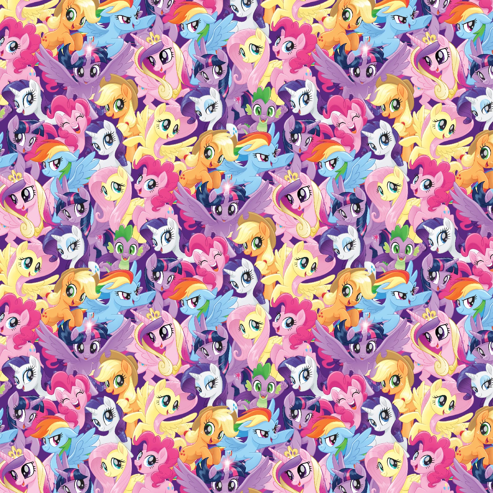 Hasbro My Little Pony Magic Cotton Fabric