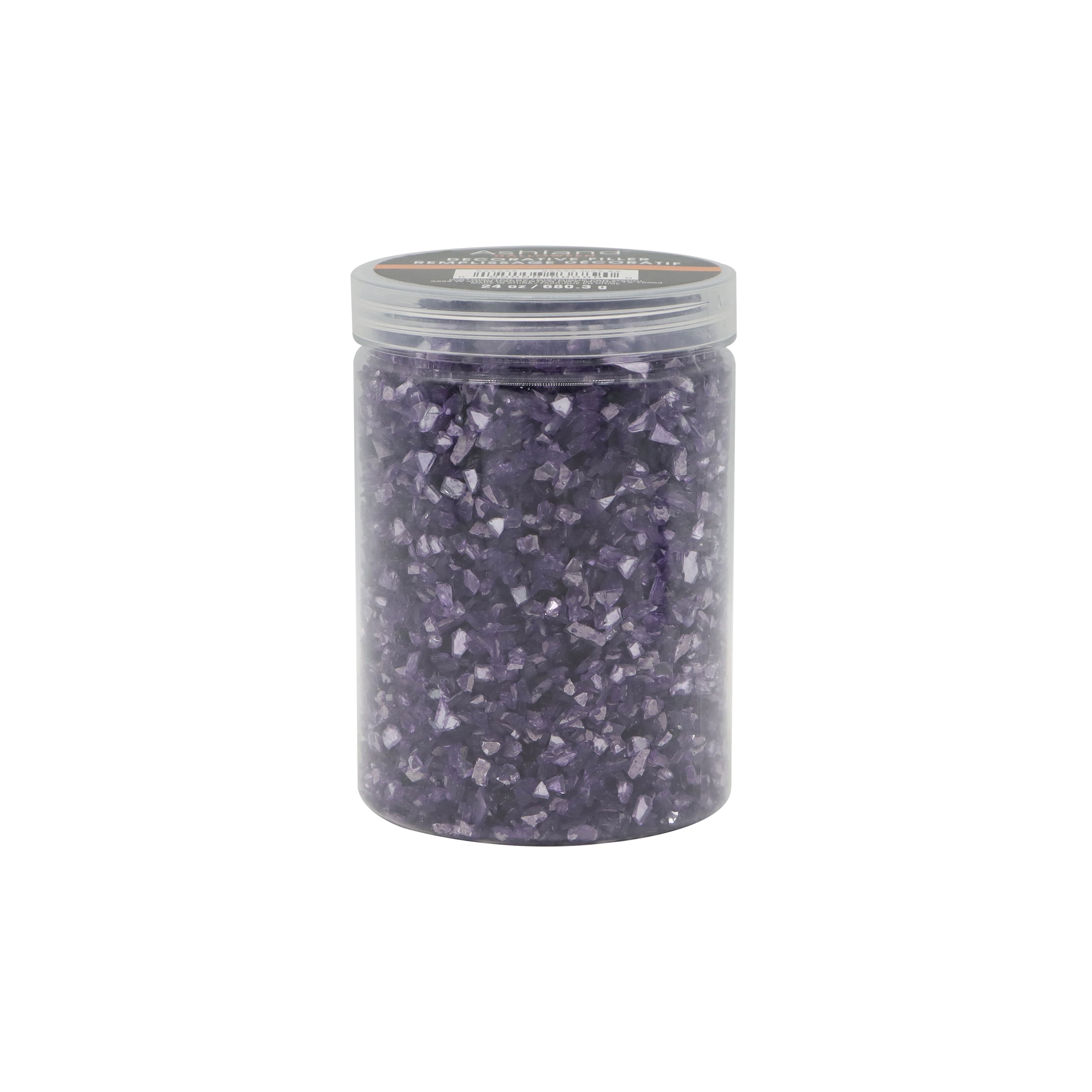 24oz. Purple Micro Crushed Glass Decorative Filler by Ashland®