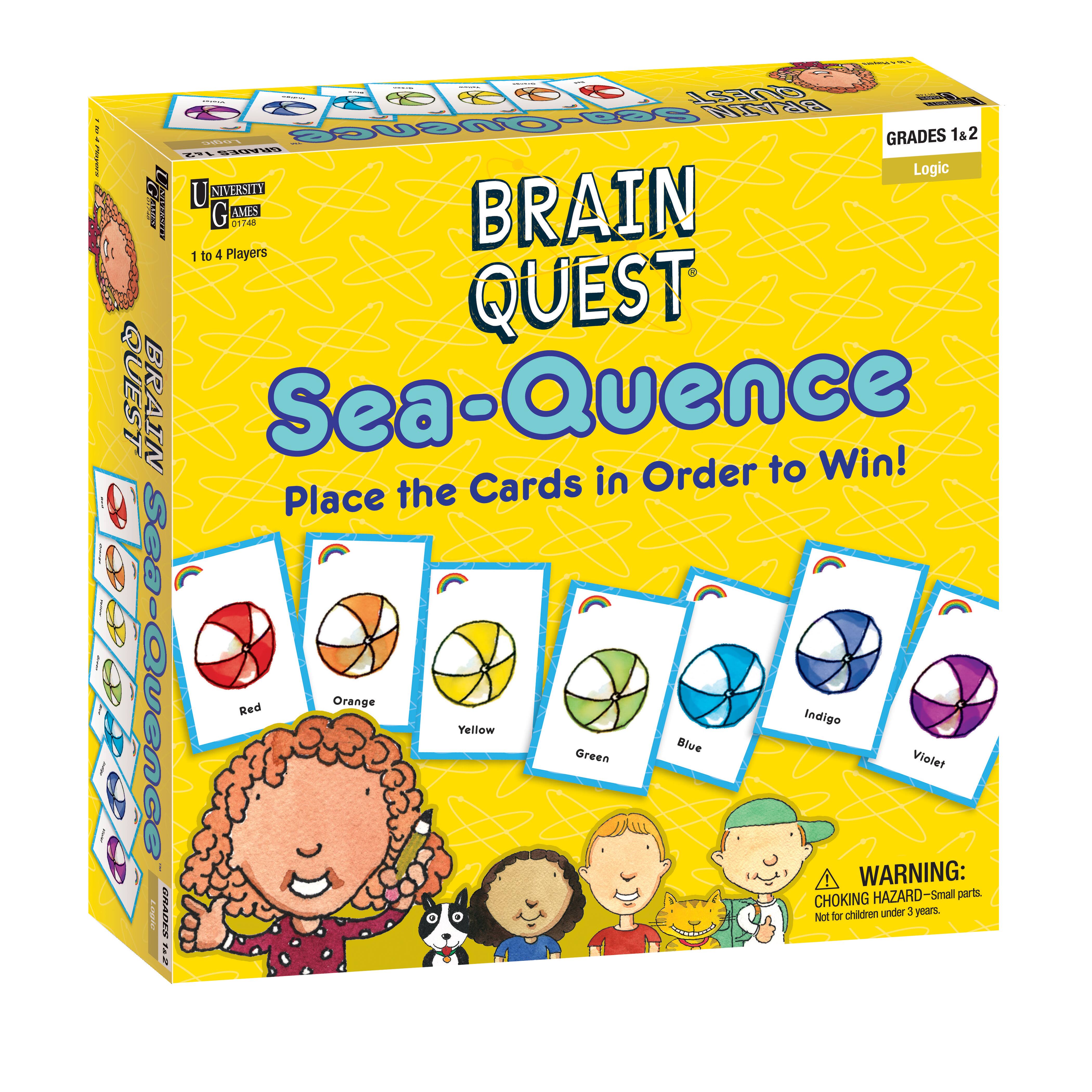 Brain Quest® Sea-Quence Card Game By University Games | Michaels®