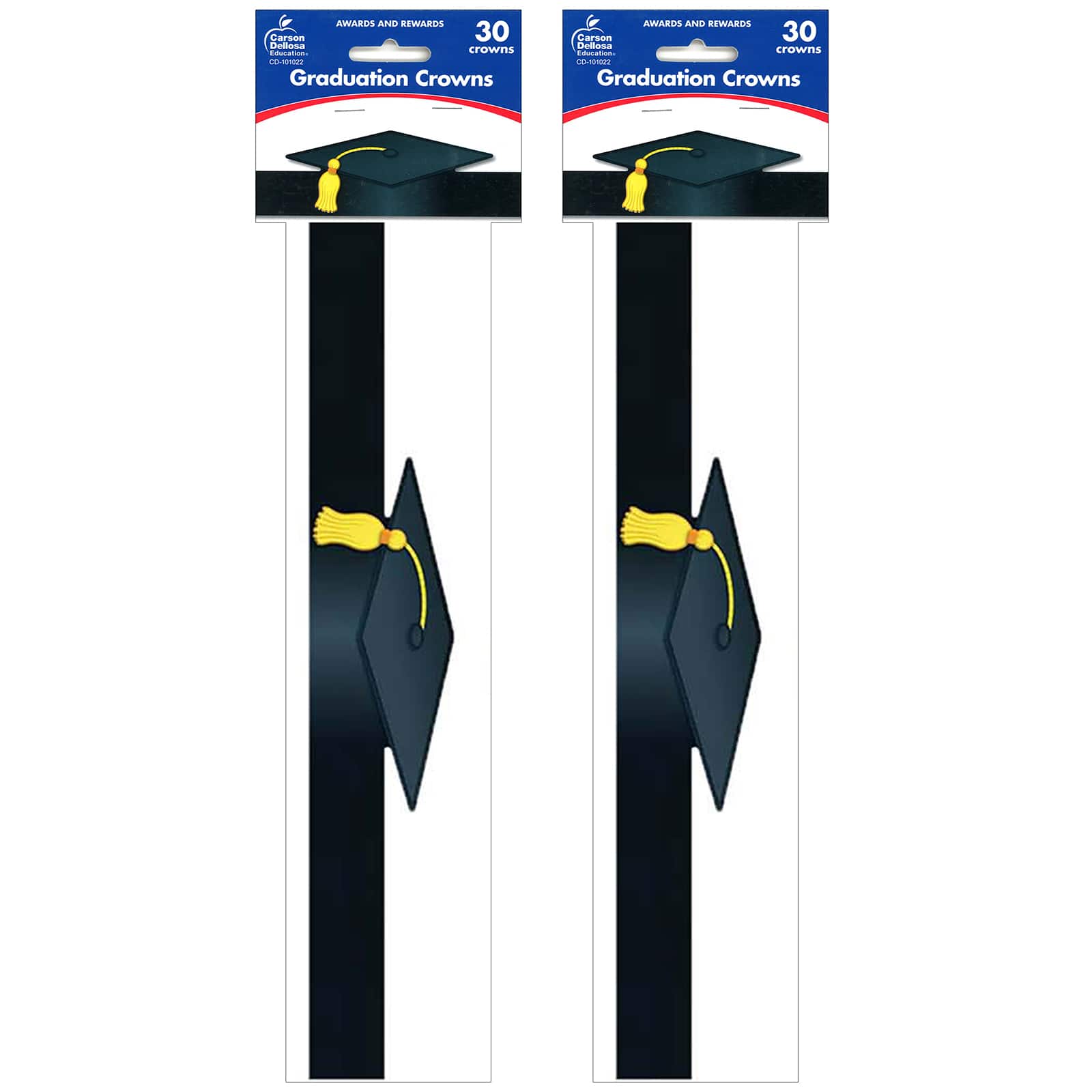 Carson Dellosa® Graduation Crowns, 2 Packs of 30