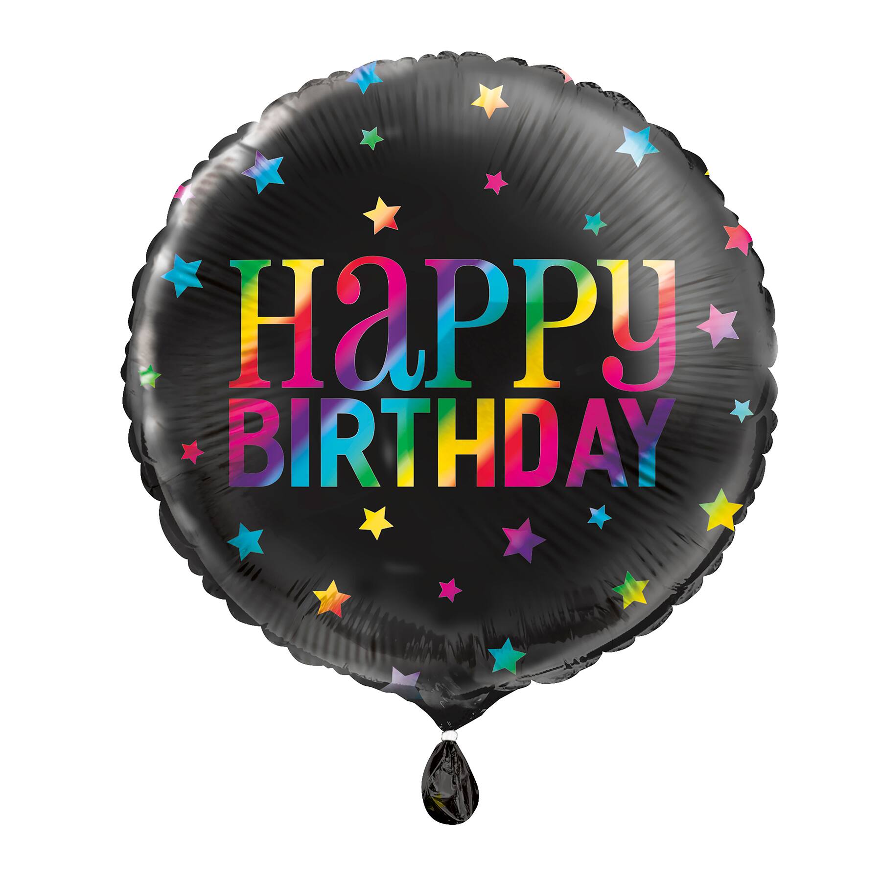 RAINBOW BIRTHDAY Party 18" Happy Birthday FOIL BALLOON 
