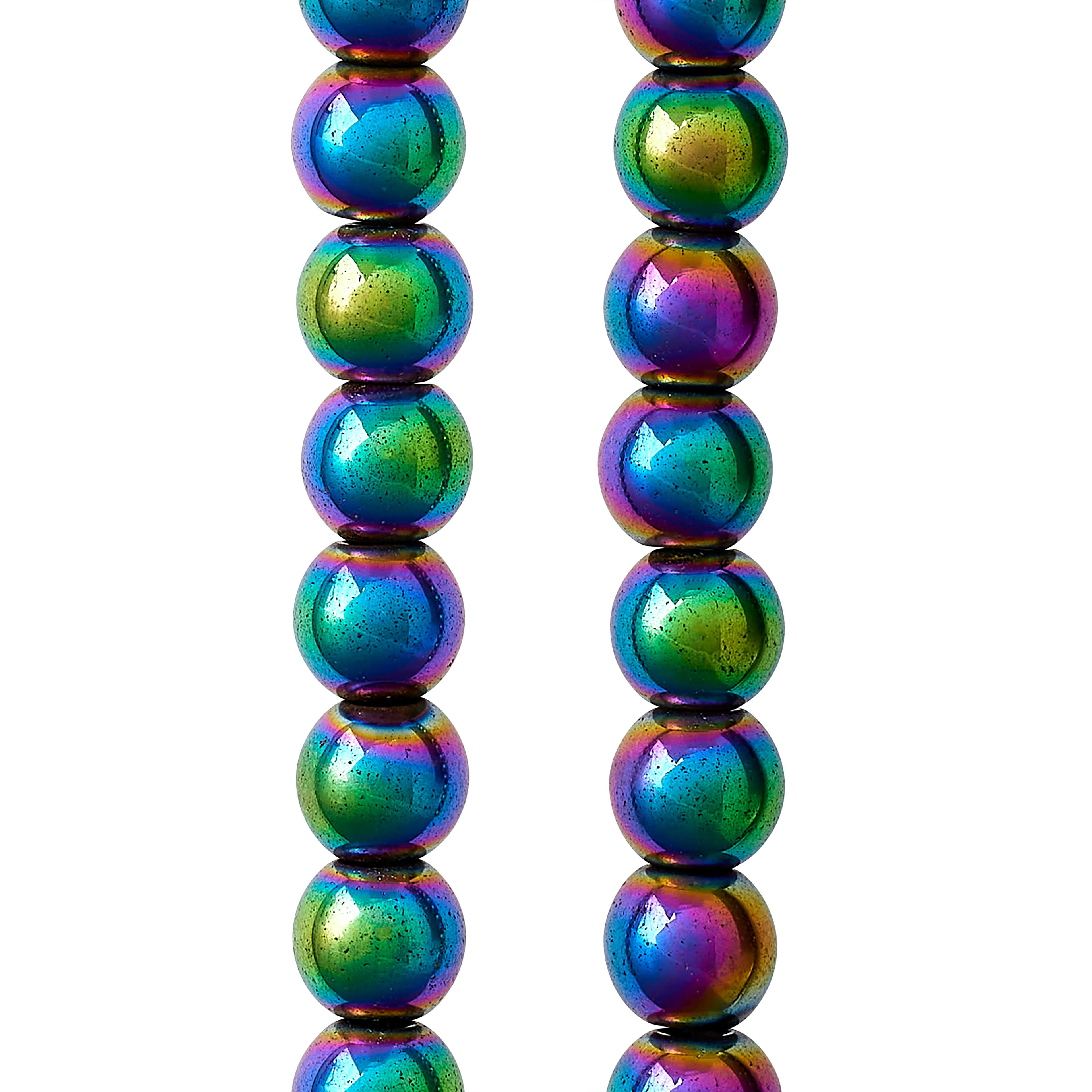 Hematite Round Beads, 6mm by Bead Landing™ | Michaels