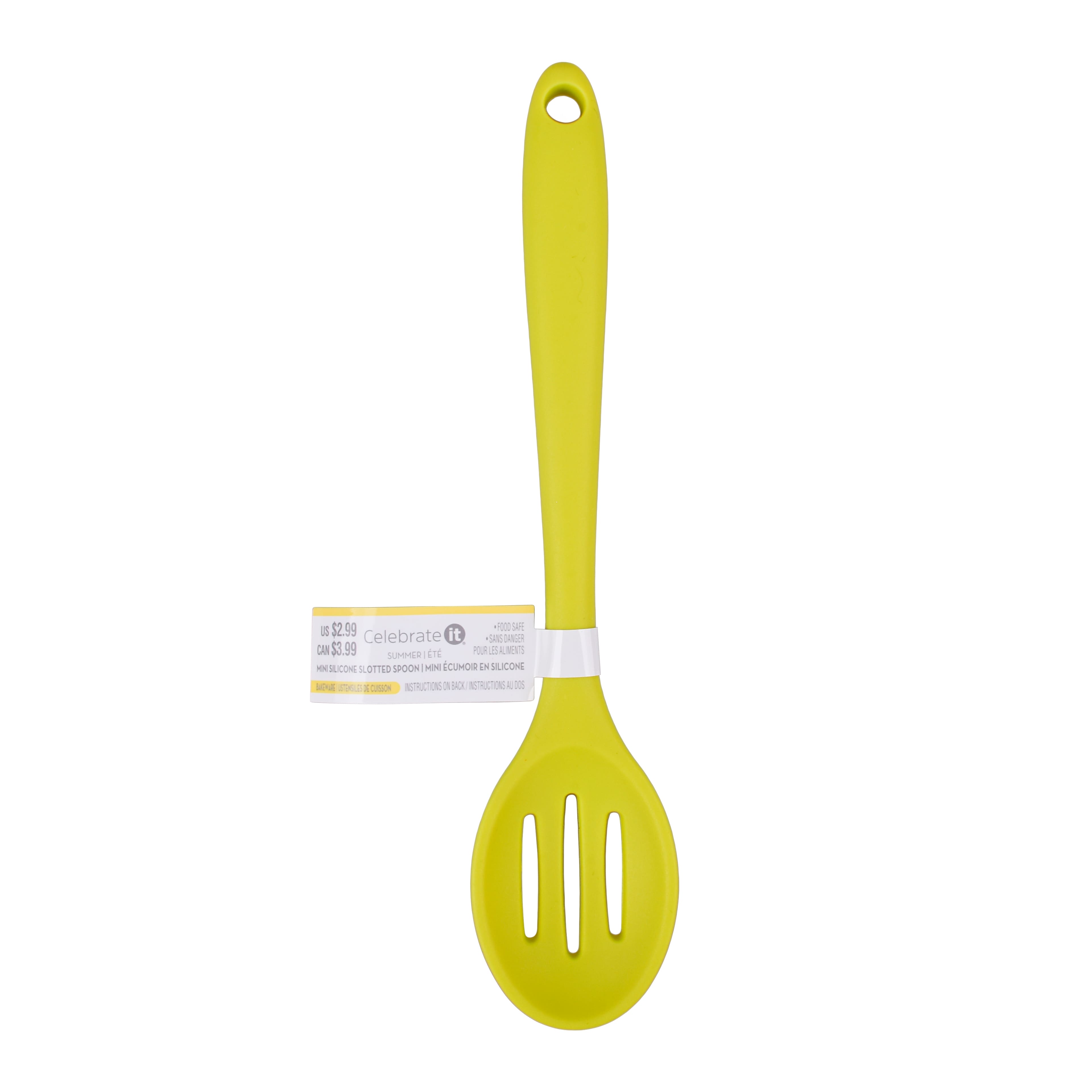 Mini Silicone Slotted Spoon by Celebrate It&#x2122;