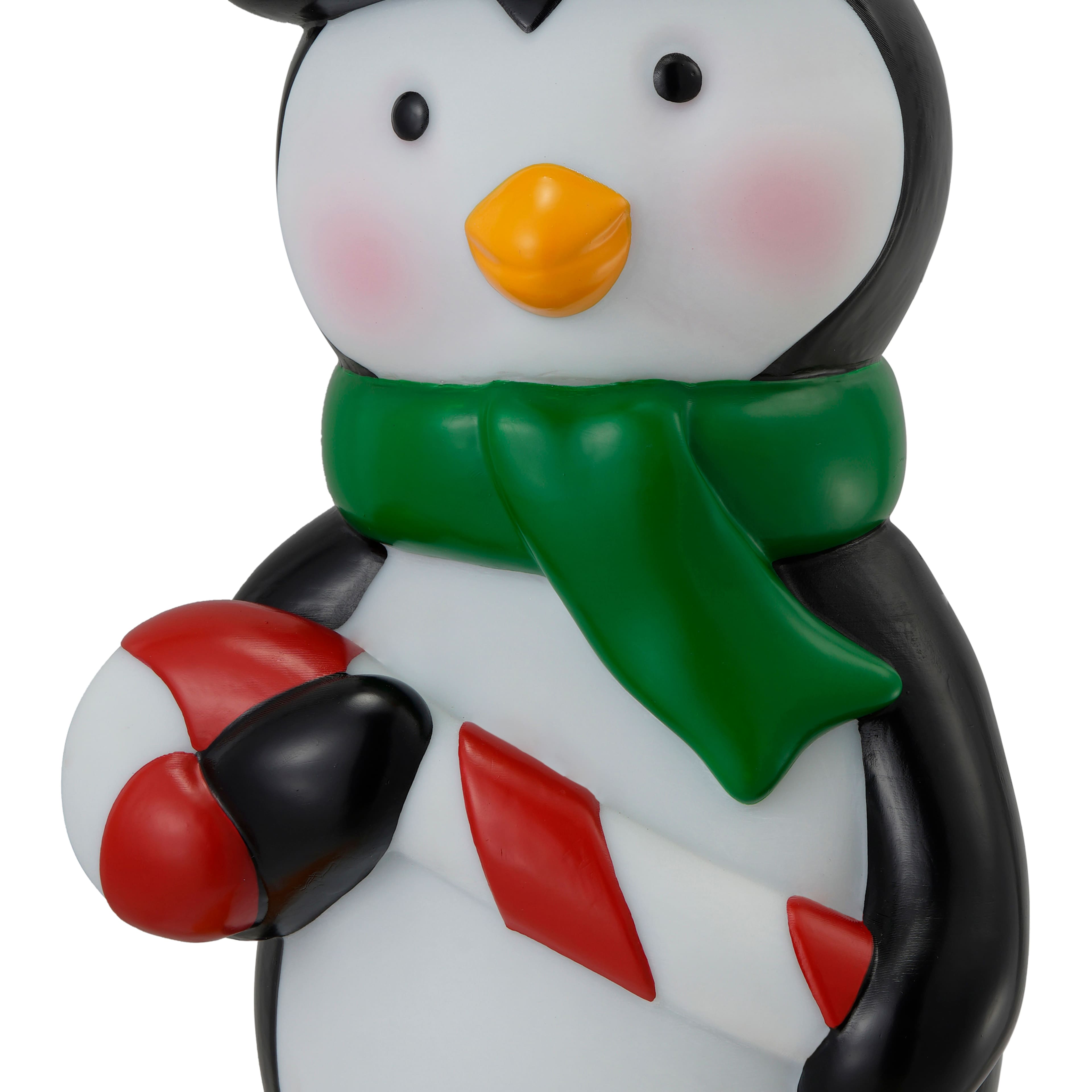 14&#x22; Lighted Penguin Blow Mold by Ashland&#xAE;