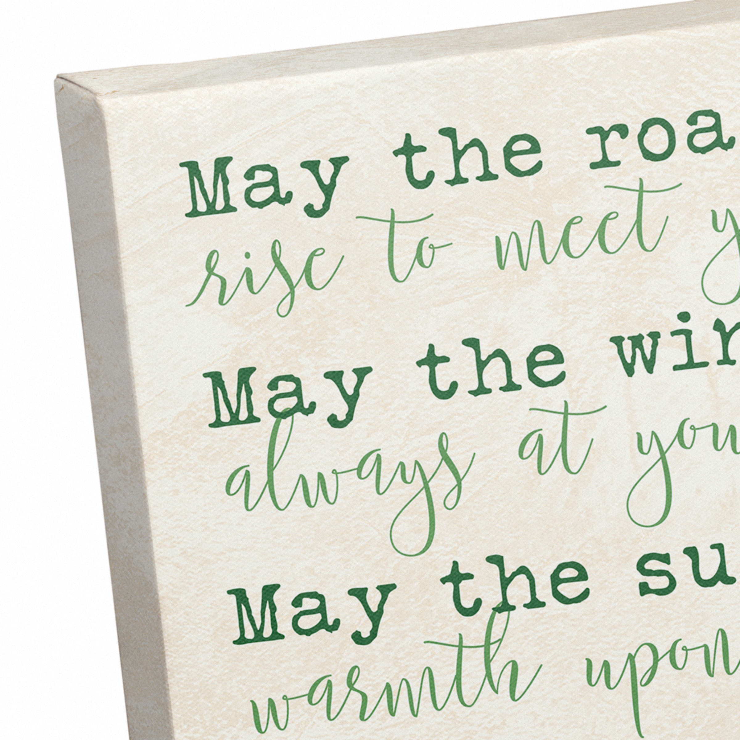 Irish Blessing Canvas Wall Art