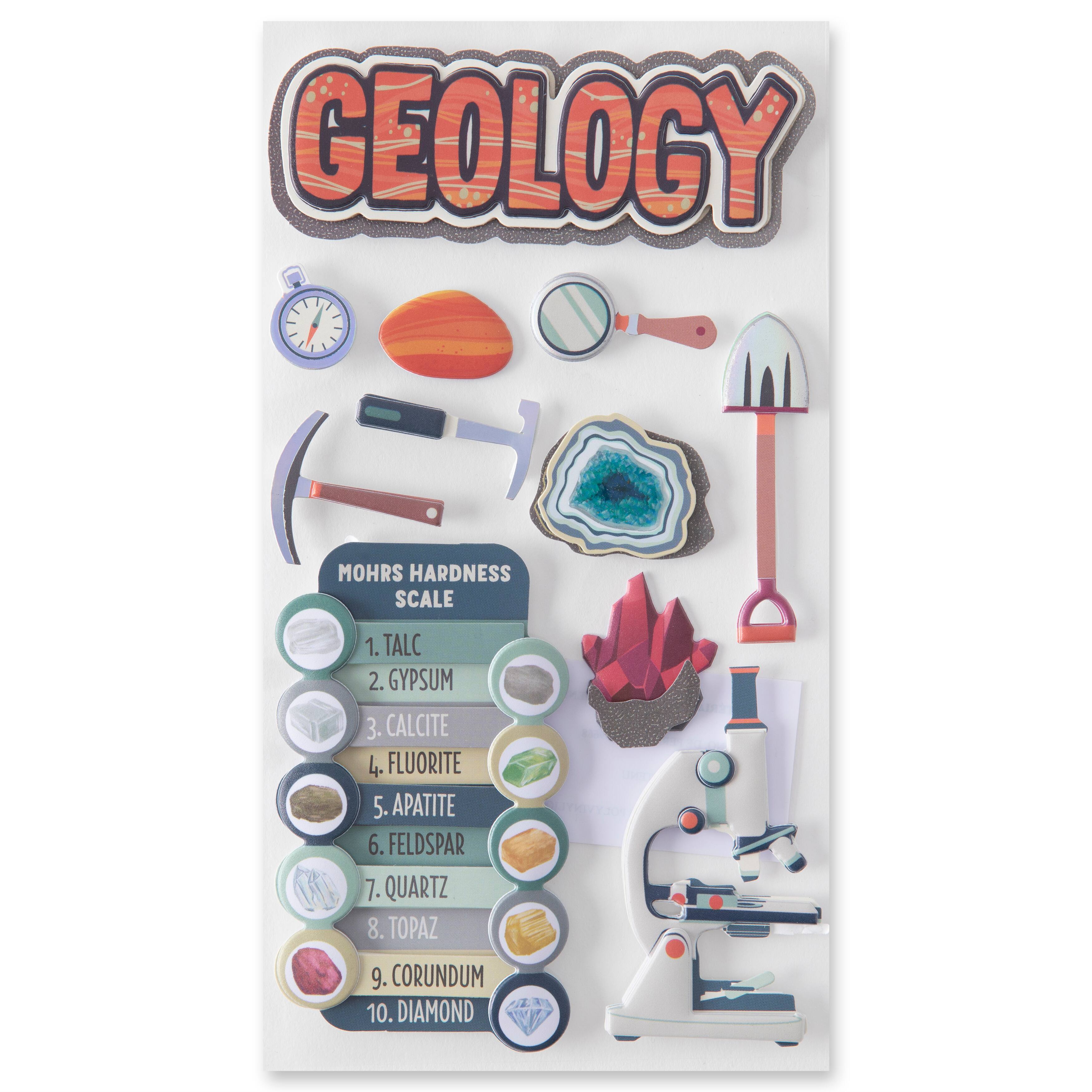 Geology Dimensional Stickers by Recollections&#x2122;