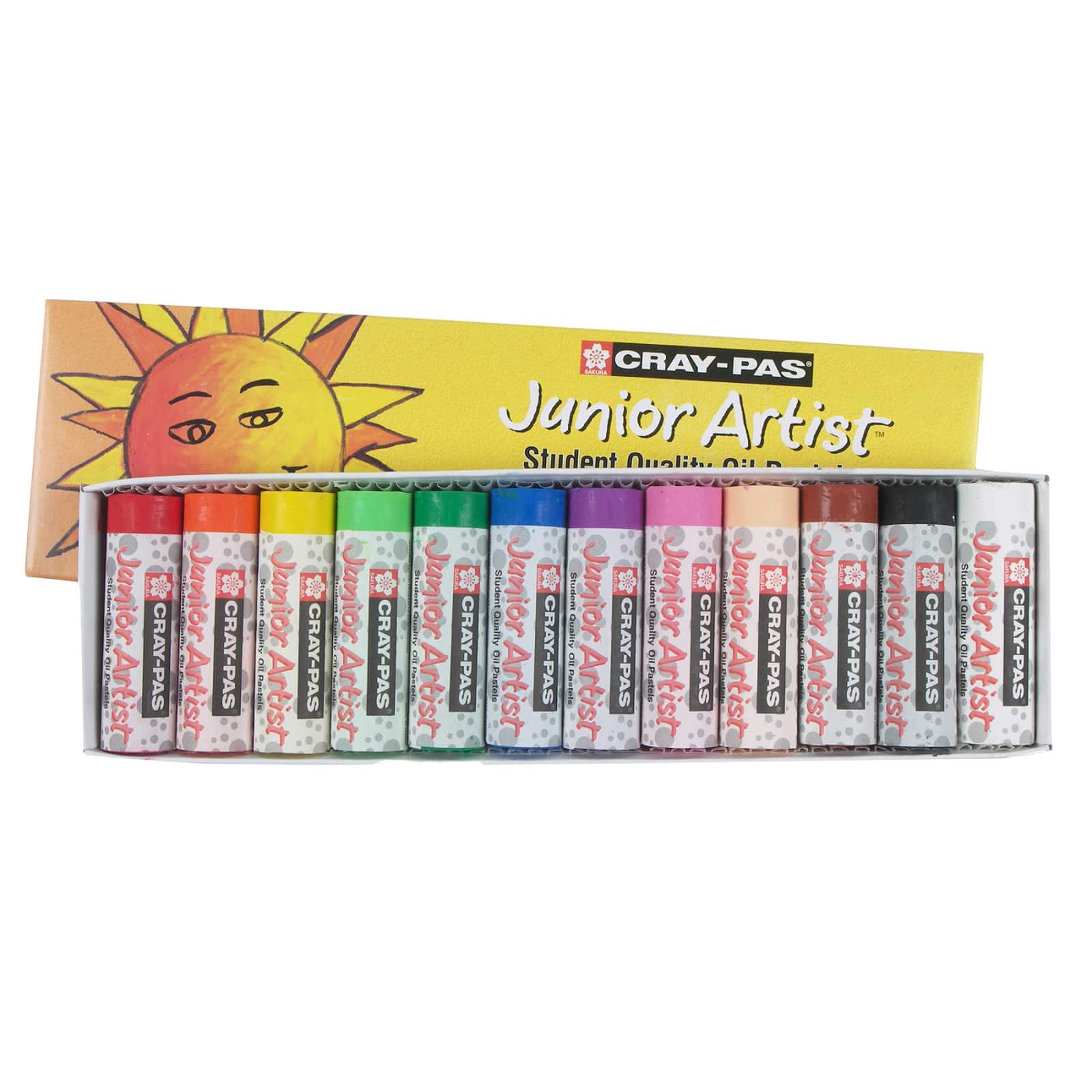 Sakura® Cray-Pas® Junior Artist™ Oil Pastel 12 Color Set