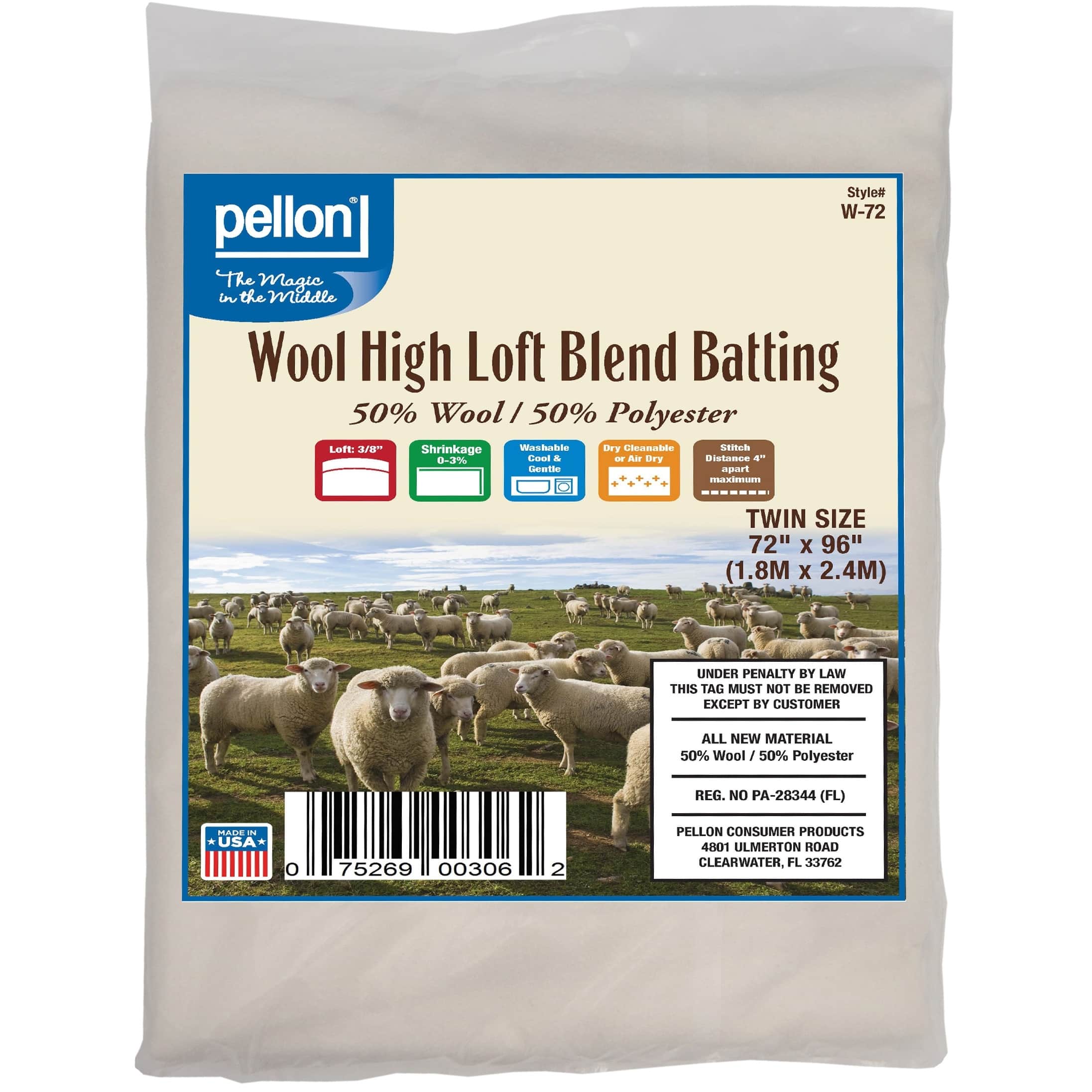 Pellon&#xAE; Wool High Loft Blend Batting