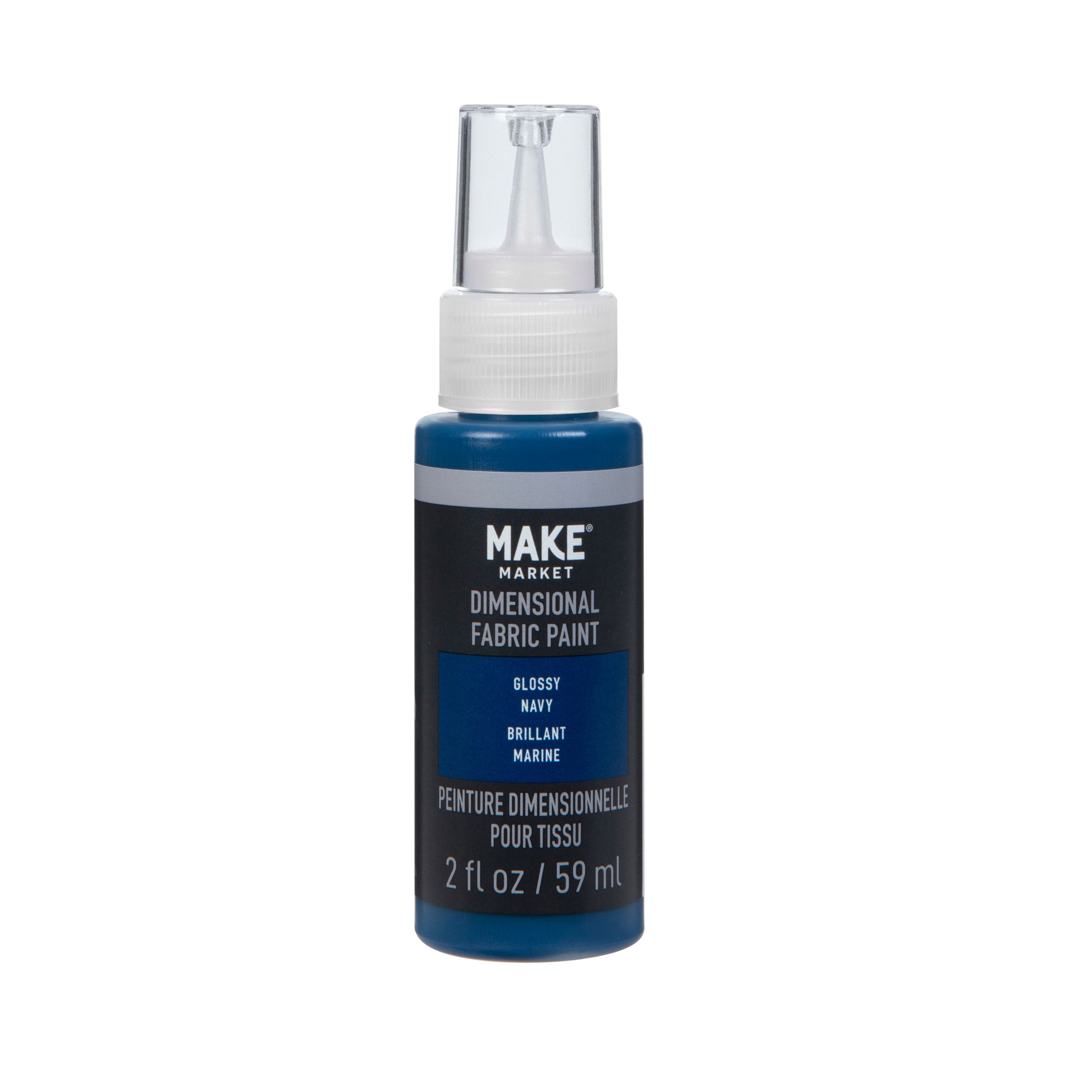 12 Pack: Glossy Dimensional Fabric Paint by Make Market®