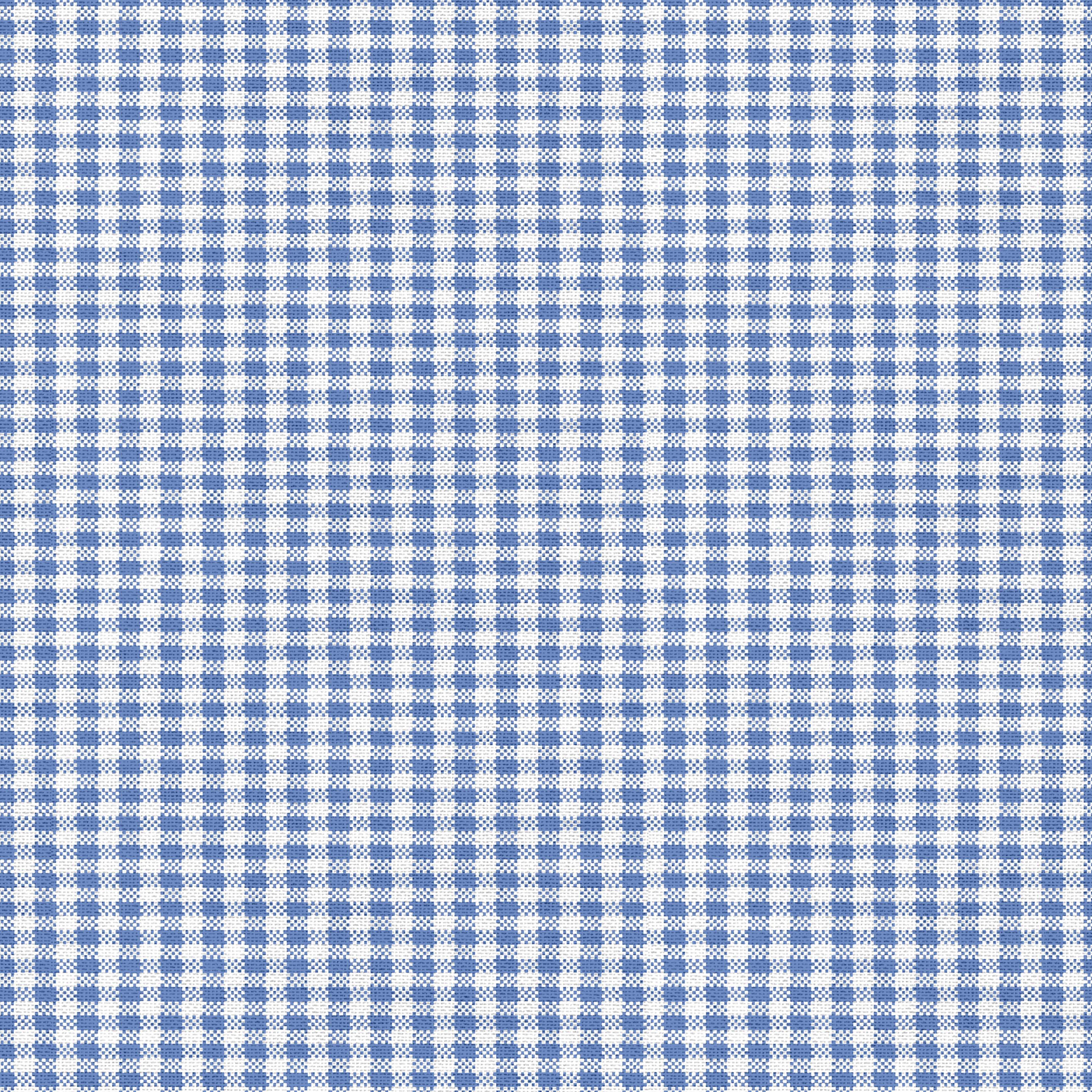 Fabric Editions Blue Gingham Cotton Fabric