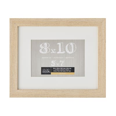 Blonde Belmont Frame With Mat By Studio Décor®