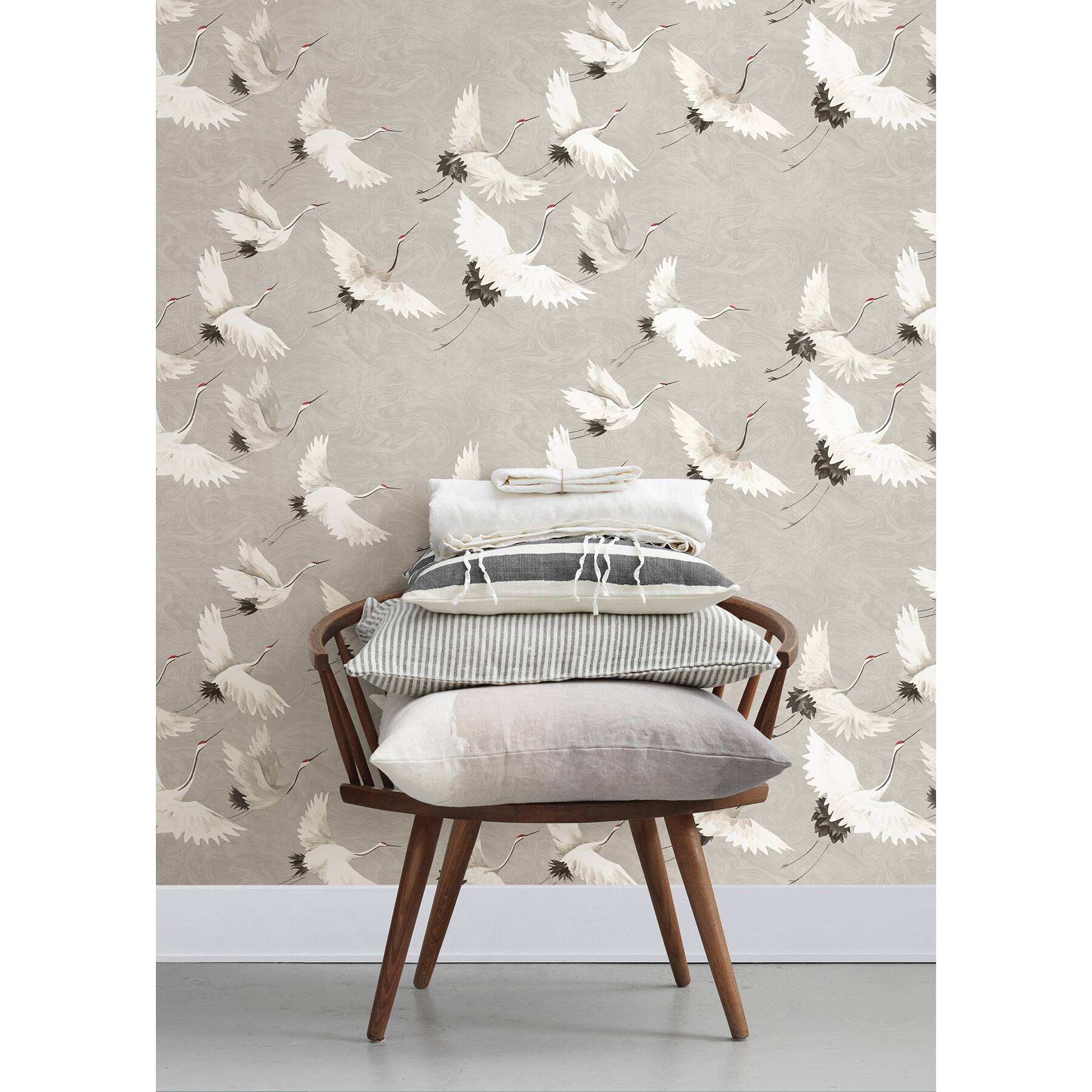 Wallpops Gray Halcyon Peel & Stick Wallpaper